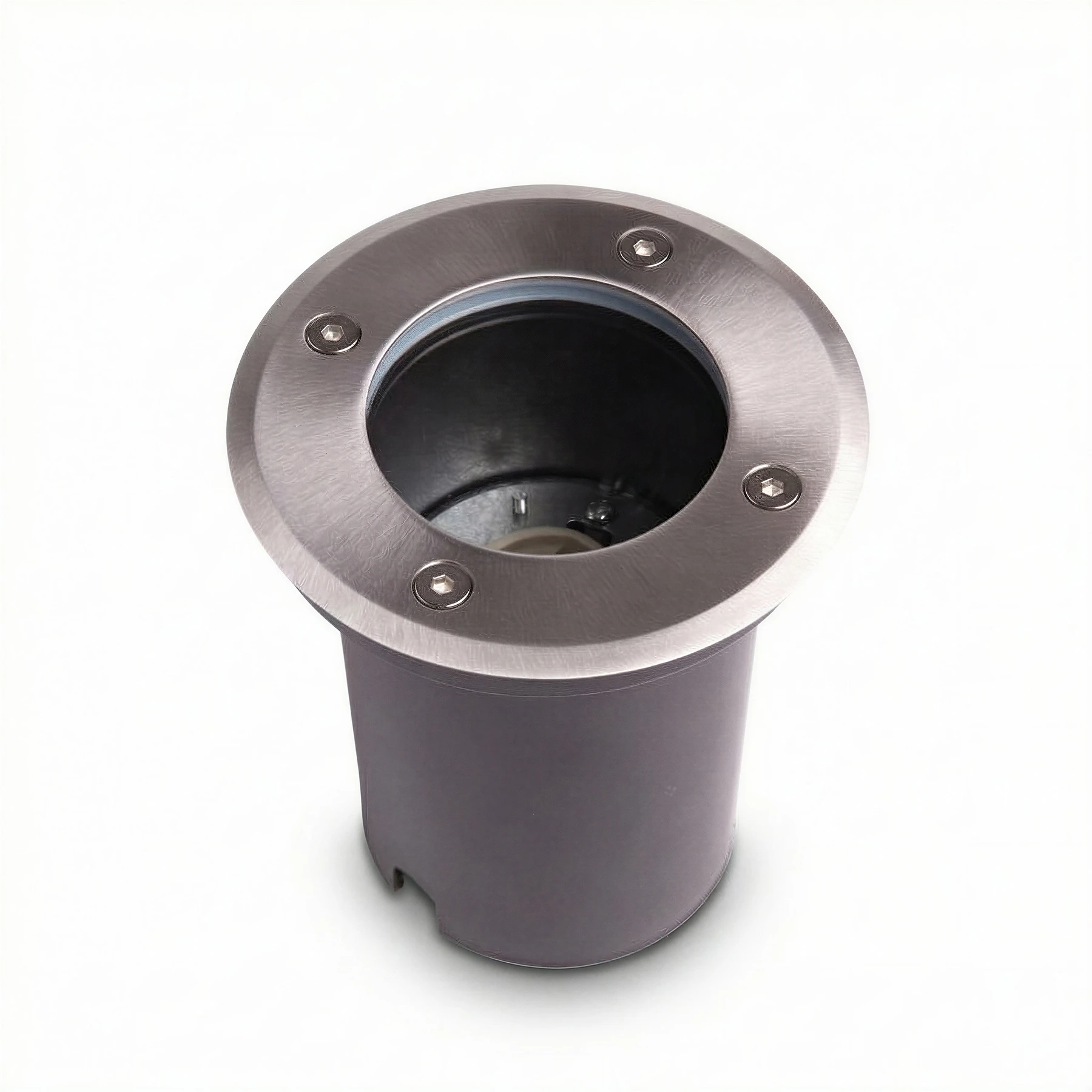 Eco Light, 230V LED Bodeneinbaustrahler, rund, GU10, IP67, wahlweise per SMART App steuerbar, RGB+CCT