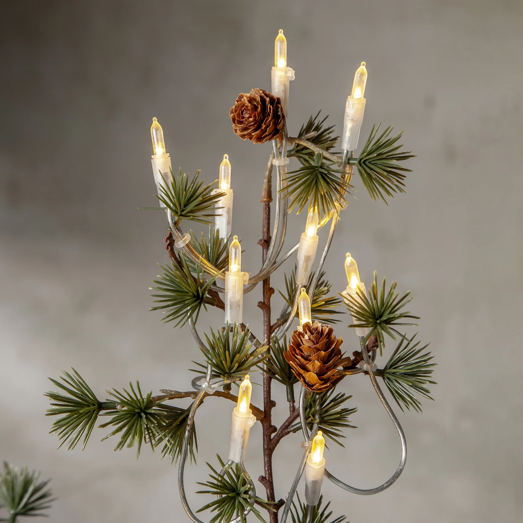 P-LED - Baumlichterkette für innen - 5,1 m - 35 LEDs - Netzbetrieb - Warmweiß