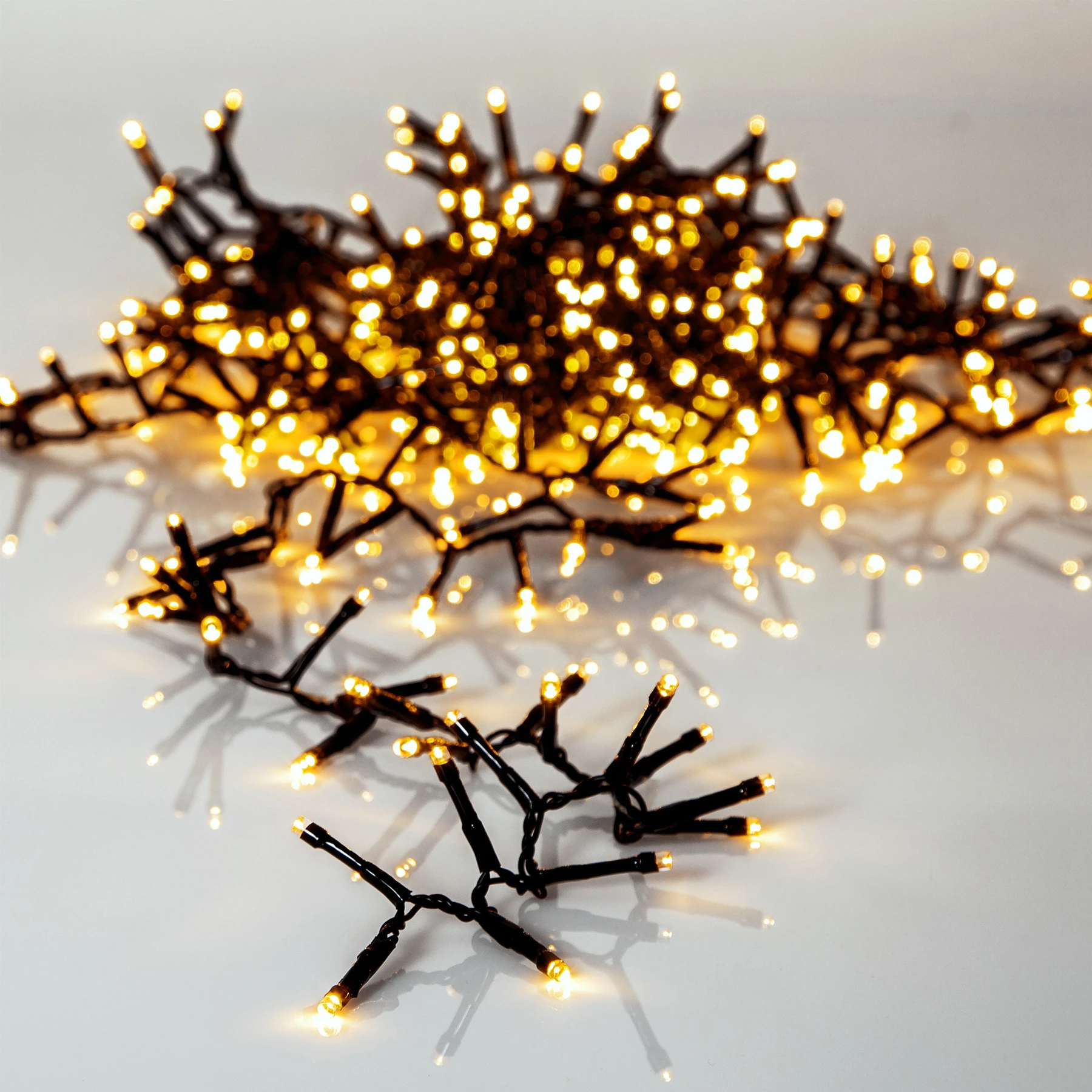 Lichterkette für Aussen in warmweß