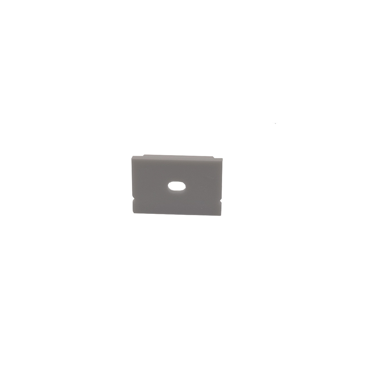 Endkappe für Aluminium LED Profil CC-36 - 1 Stück geschlossen