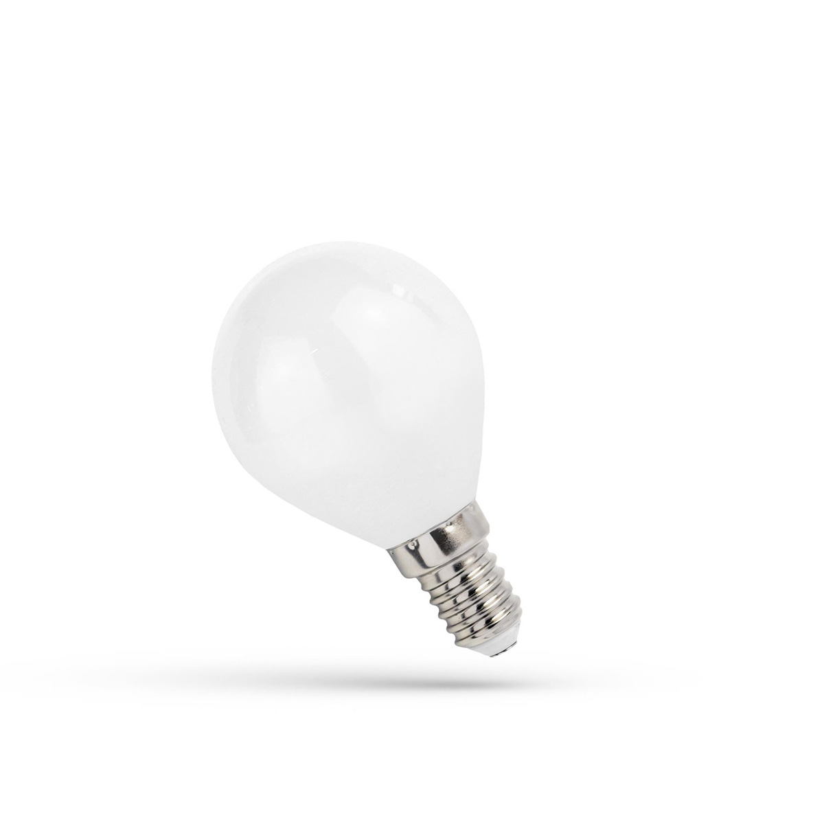 LED Leuchtmittel - E14 - 6W - warmweiß - 2700K, COG-Filamente, Ball, diffus