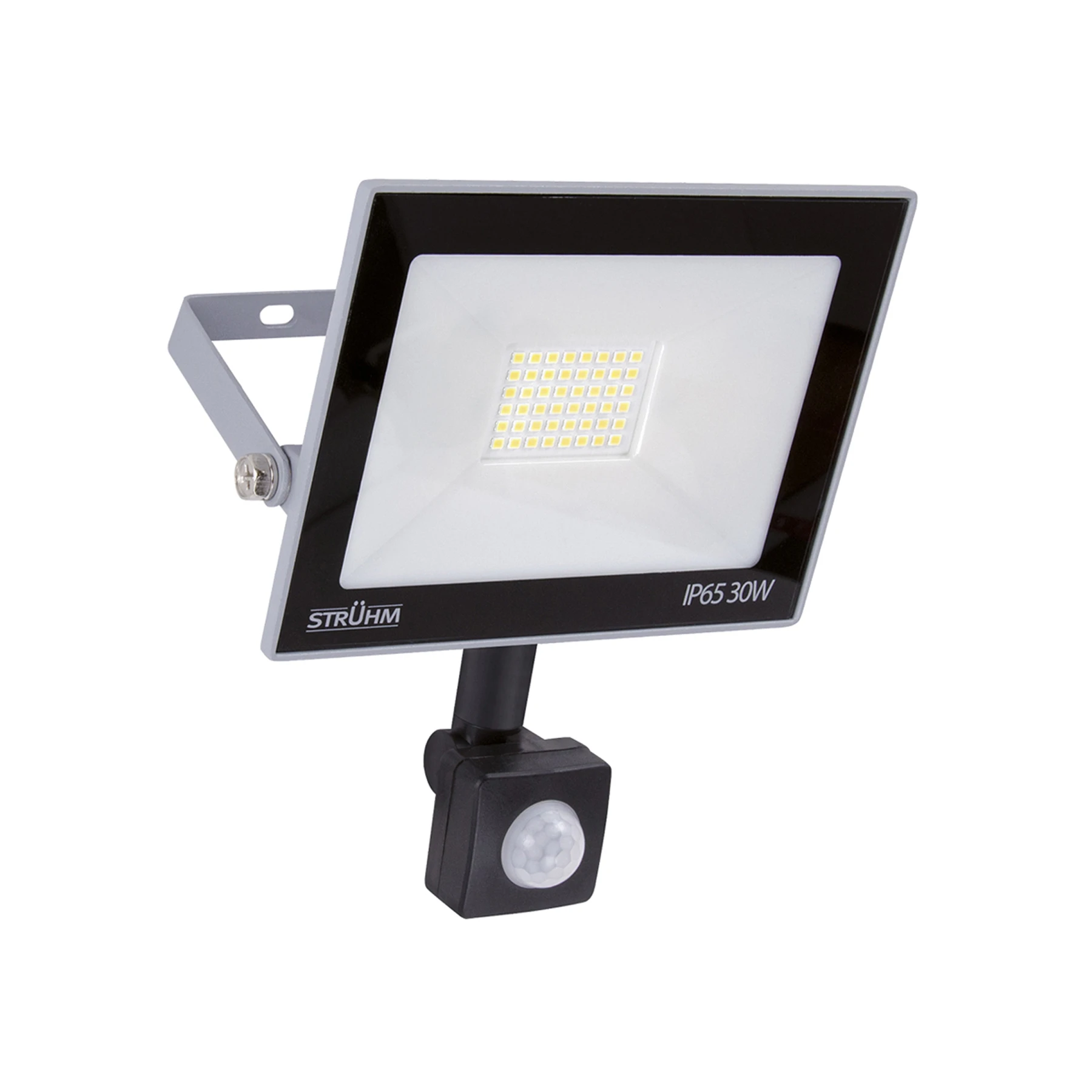 LED Strahler mit Bewegungsmelder - 17,7 x 18,5 x 5,4 cm - 30 W - Lichtfarbe: Kaltweiß