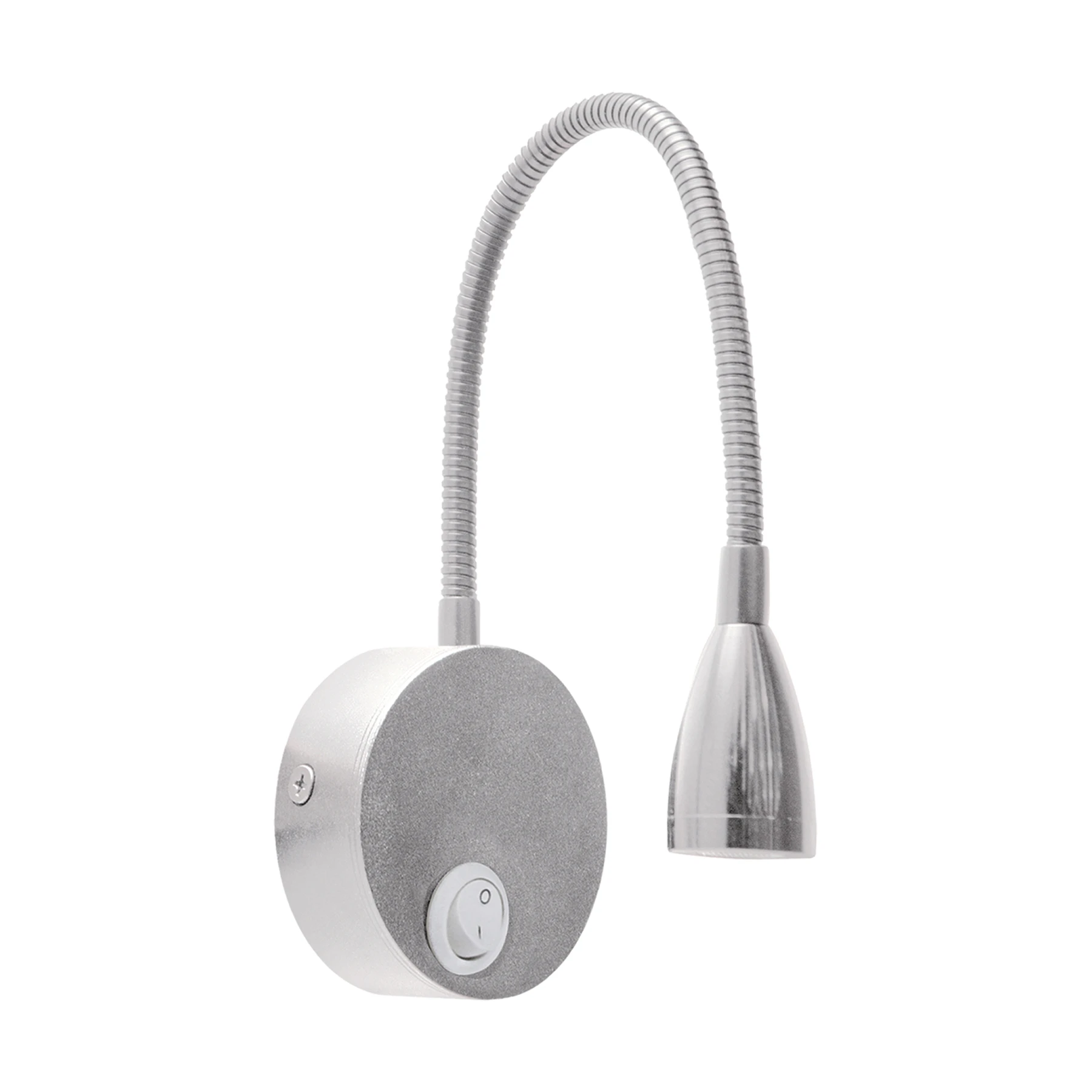 NINA LED - Wandleuchte indoor in silber - 3W - Lichtfarbe: neutralweiß