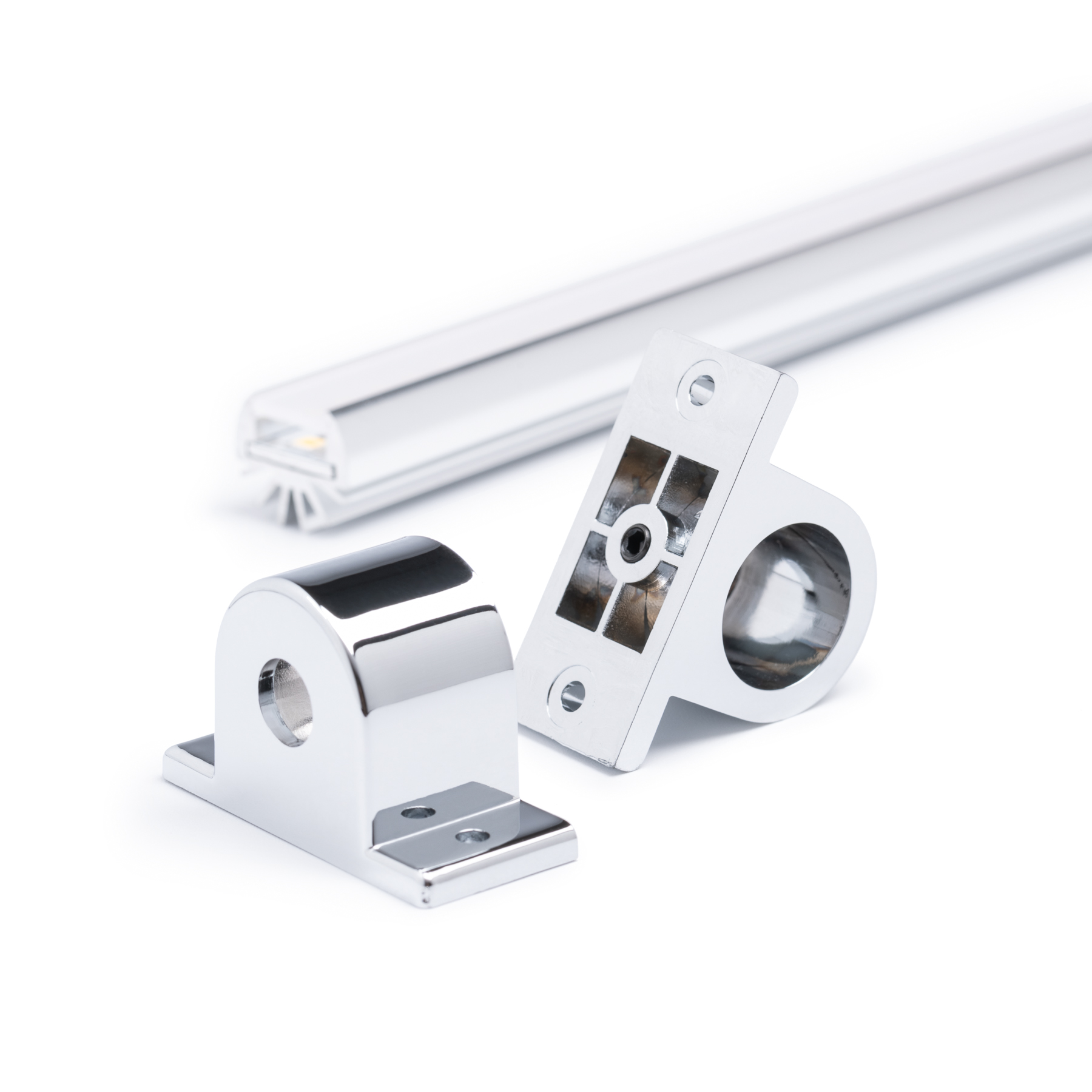 Kunststoff Endkappe für Aluminium LED Profil PZ0-2