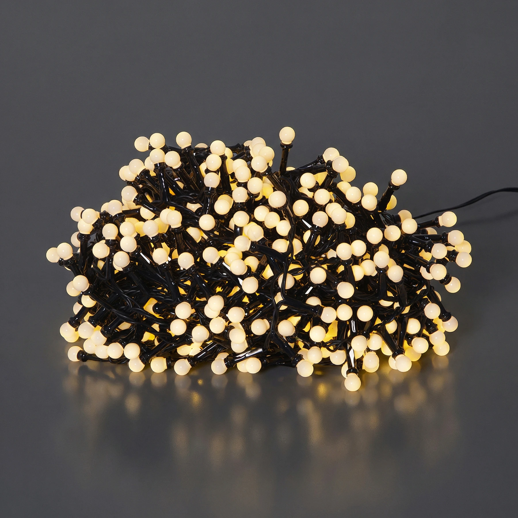 Berry Mini - Deko Lichterkette für außen - 14 m - 700 LEDs - Timer - Netzbetrieb - Warmweiß
