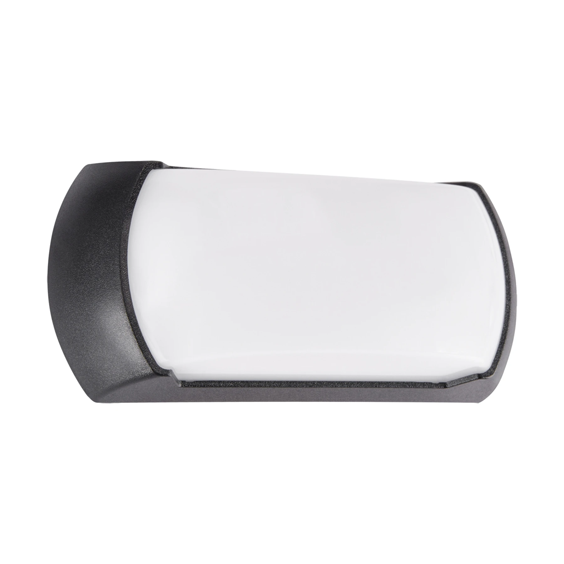 Wandleuchte outdoor in schwarz - 23cm - 12 W - Lichtfarbe: neutralweiß