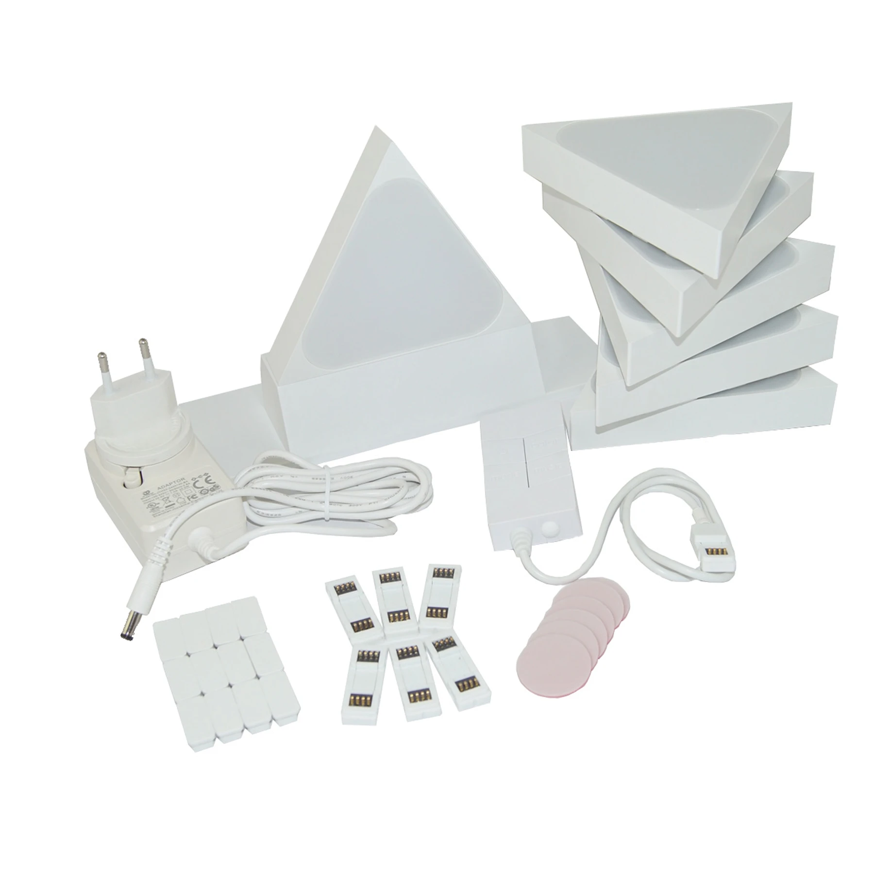 LED Light Panel Set - 6er Set - Tuya App - Sprachsteuerung über Alexa und Google Home