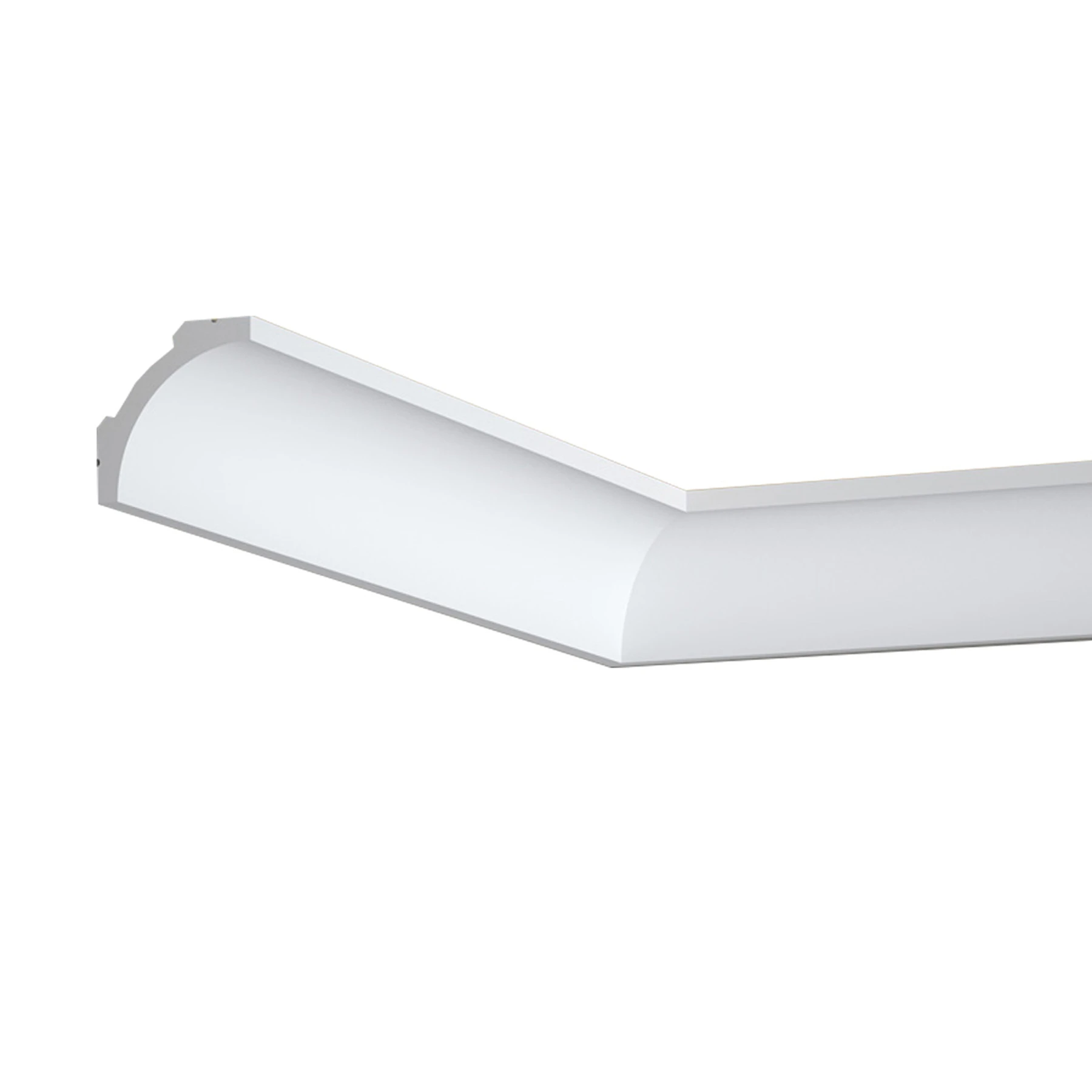 LED Stuckleiste - minimalistische Deckenleiste - 5 x 5 x 200cm