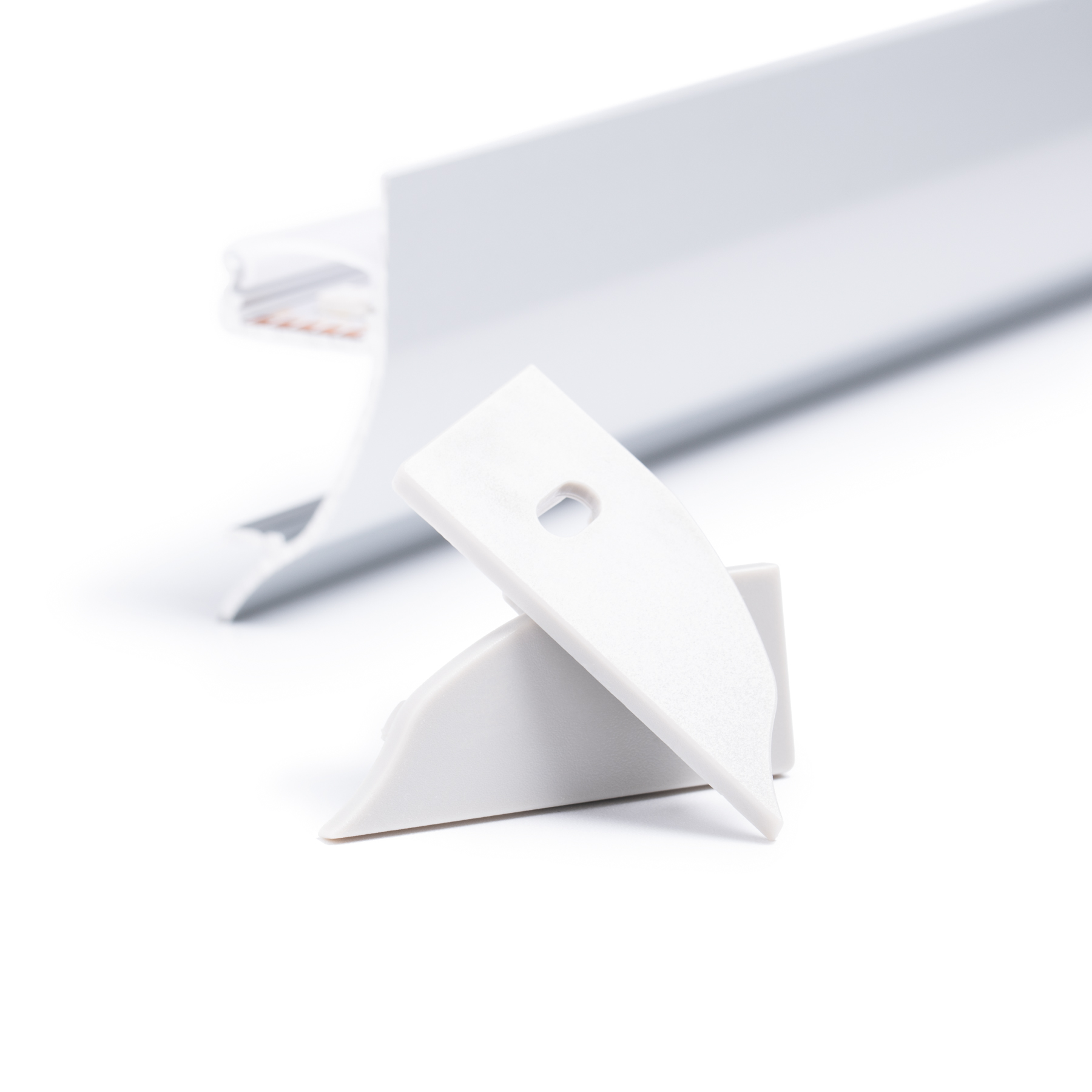 Endkappen Set für Aluminium LED Profil CC-74