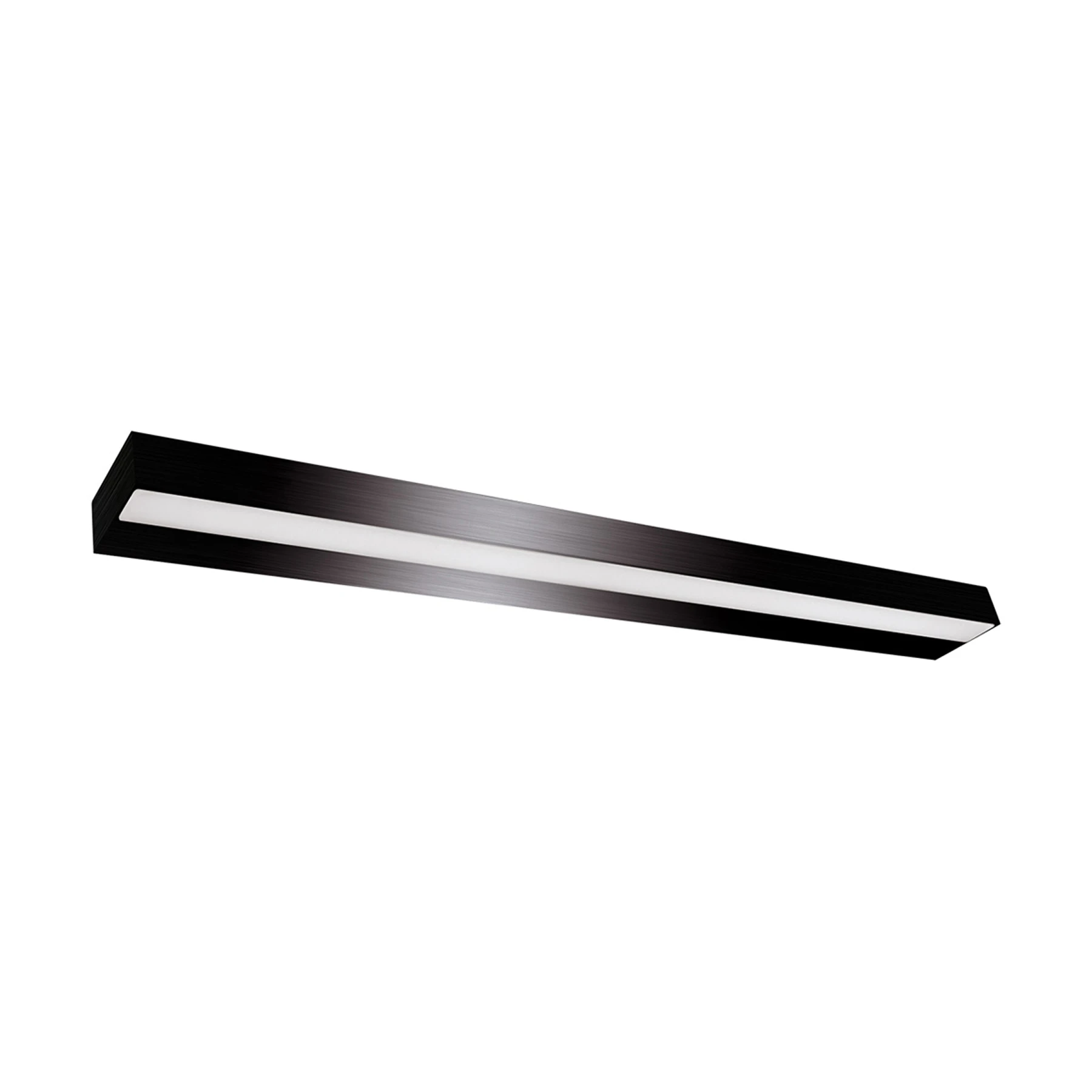 230V LED - Spiegelleuchte in schwarz - Lichtfarbe: Neutralweiß - 14W - 60cm