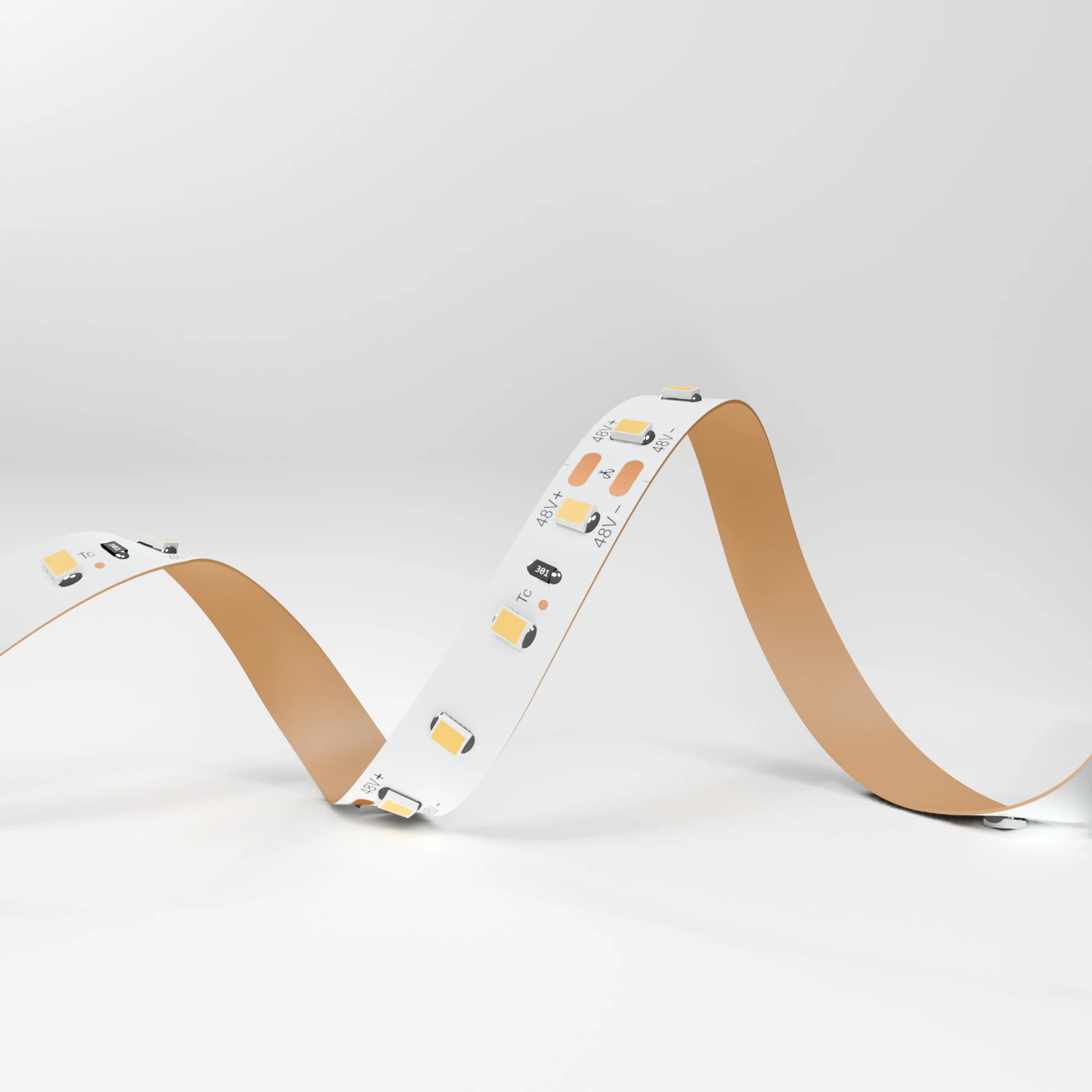 48V LED Streifen - warmweiß - alle 5cm teilbar - 10mm breit