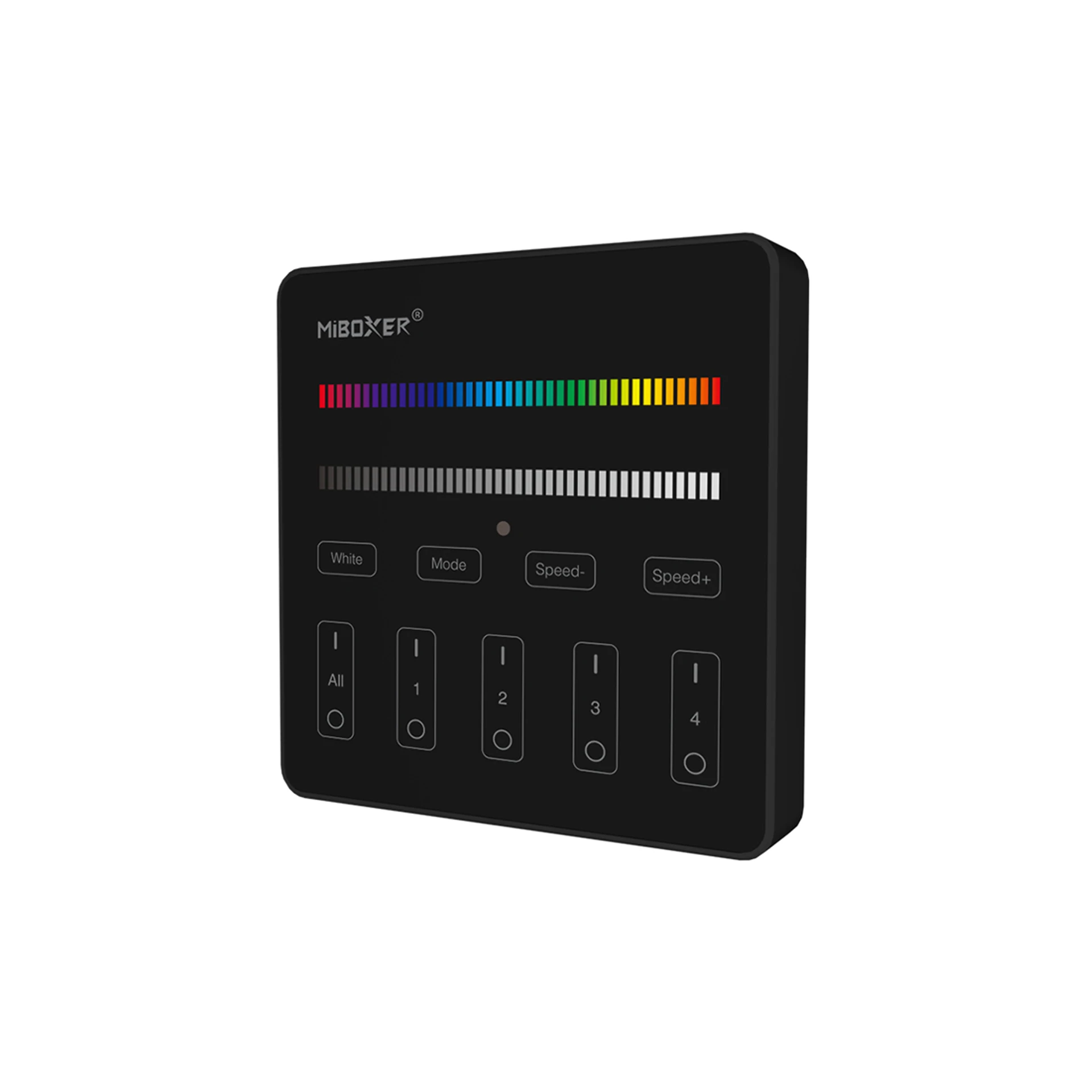 LED Funk Controller Set - 4 Zonen - 3 bis 4 Kanal - RGB+RGBW - Fernbedienung (2,4 GHz)