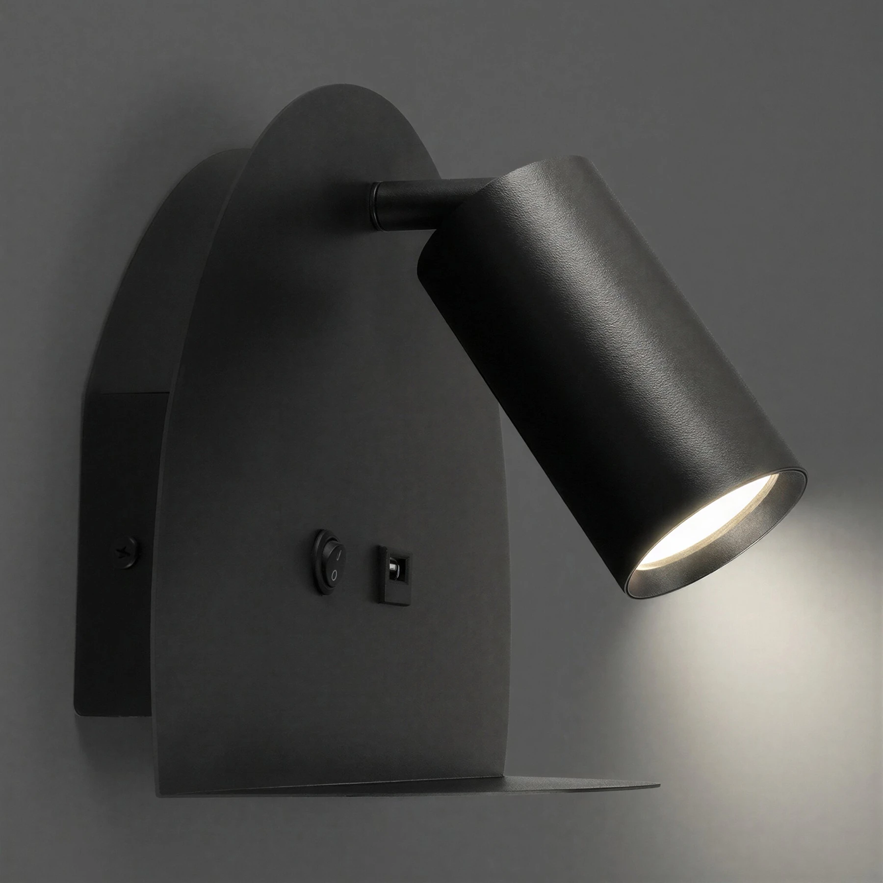 MOBI WLL - Wandleuchte indoor in schwarz - Lichtfarbe: individuell wählbar