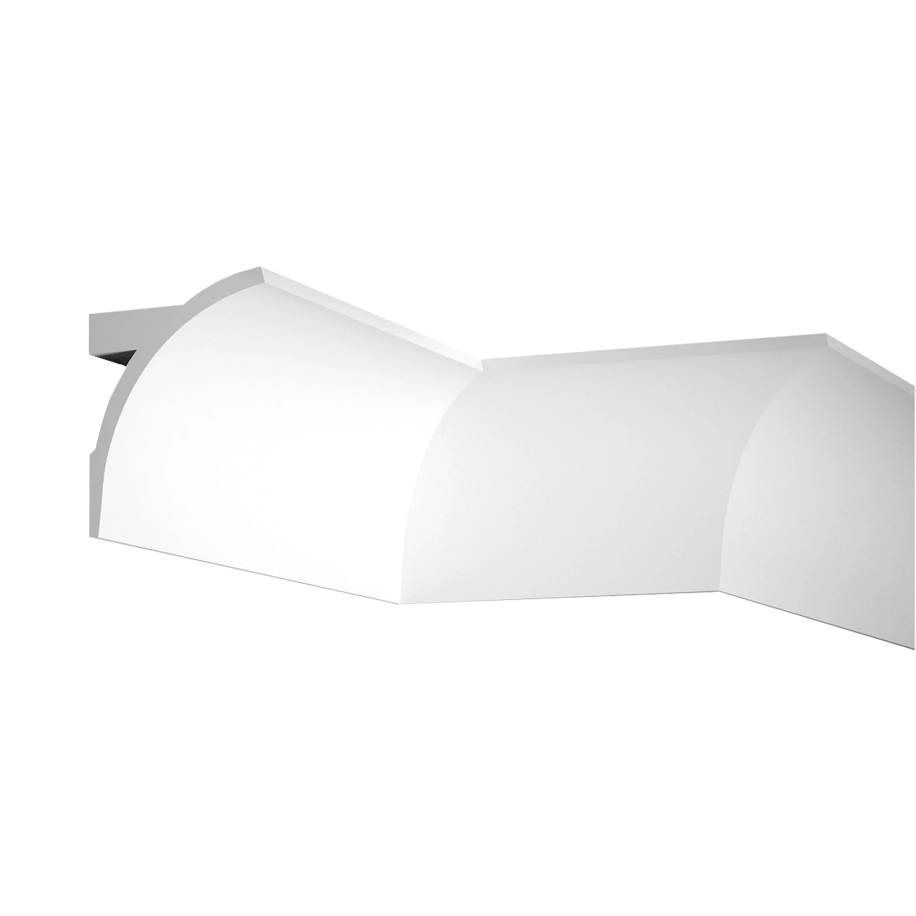 Mardom Decor, LED Stuckleiste, Deckenleiste, indirekt, 9,5 x 12 x 200cm