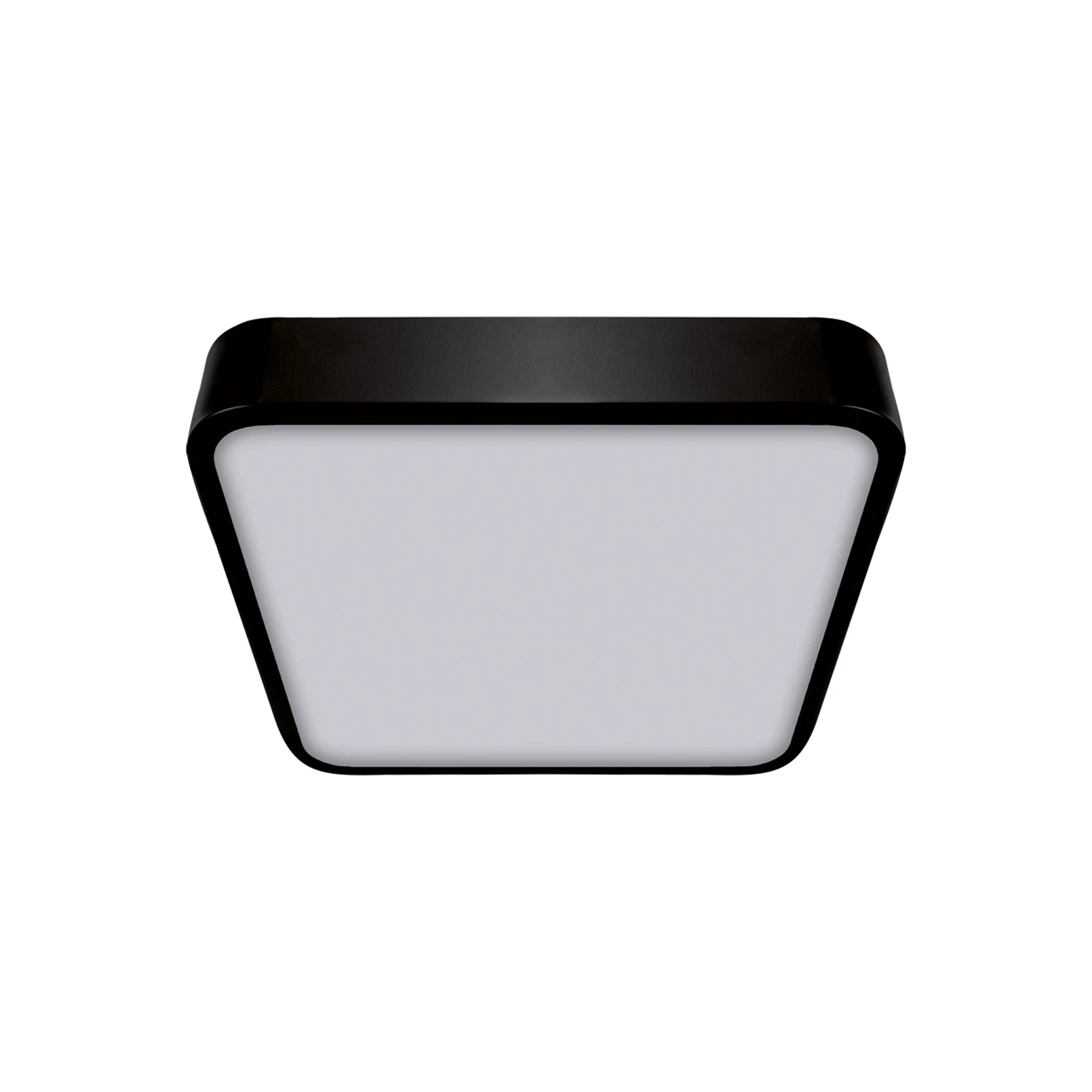 Decken Aufbauleuchte in schwarz - 30cm - 16 W - Lichtfarbe: neutralweiß