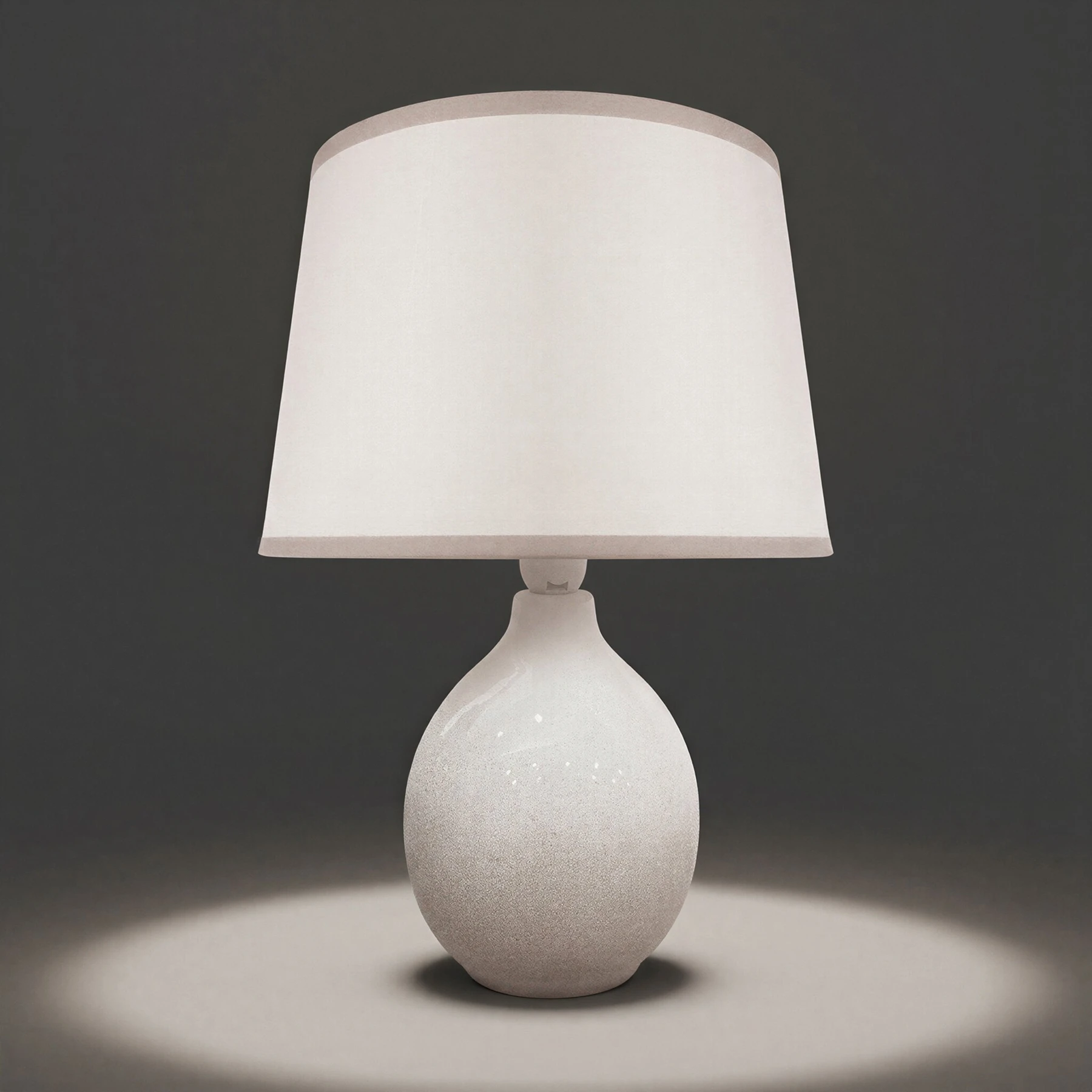 ROMA - Tischleuchte indoor in grau/beige - Lichtfarbe: individuell wählbar