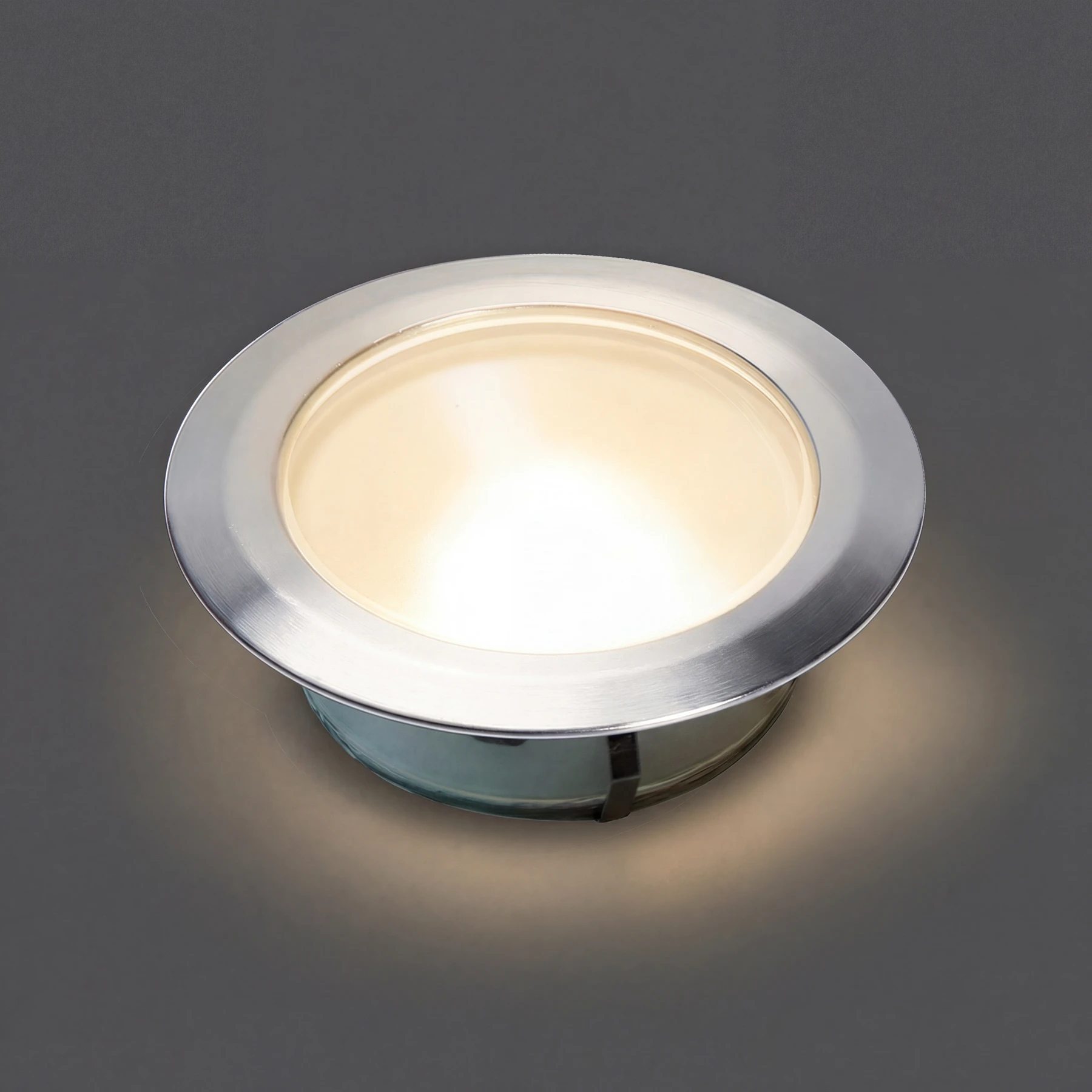 12V Einbaustrahler - 1W - Lichtfarbe: warmweiß - IP44