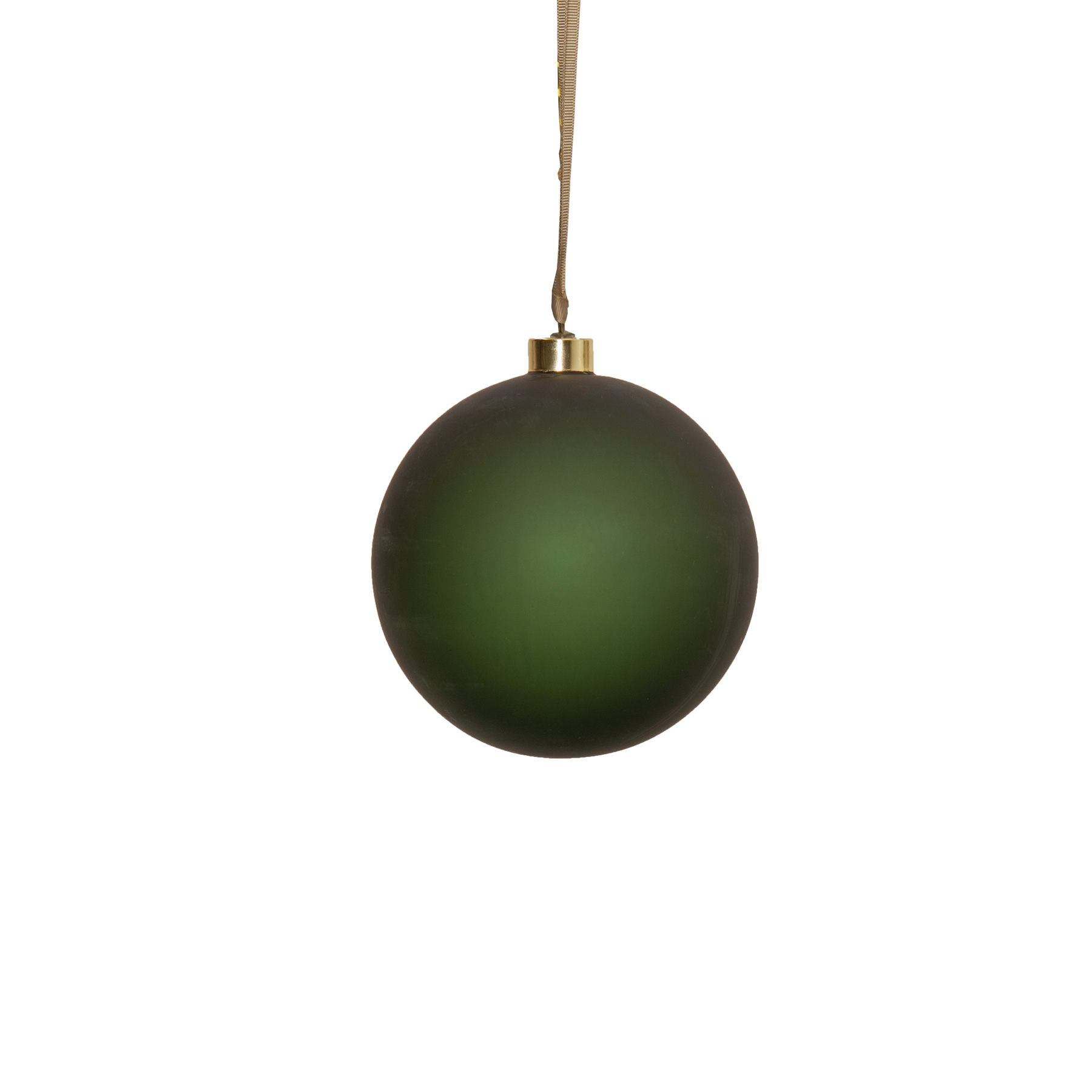 Bliss - Glaskugel - 15 cm - Glasfarbe: Grün - Timer - Batteriebetrieb - Lichtfarbe: Warmweiß
