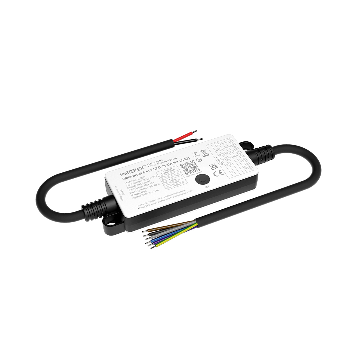 LED Funk Controller - 12V bis 24V - 1 bis 5 Kanal - RGB+CCT Steuerung - IP66 wasserfest