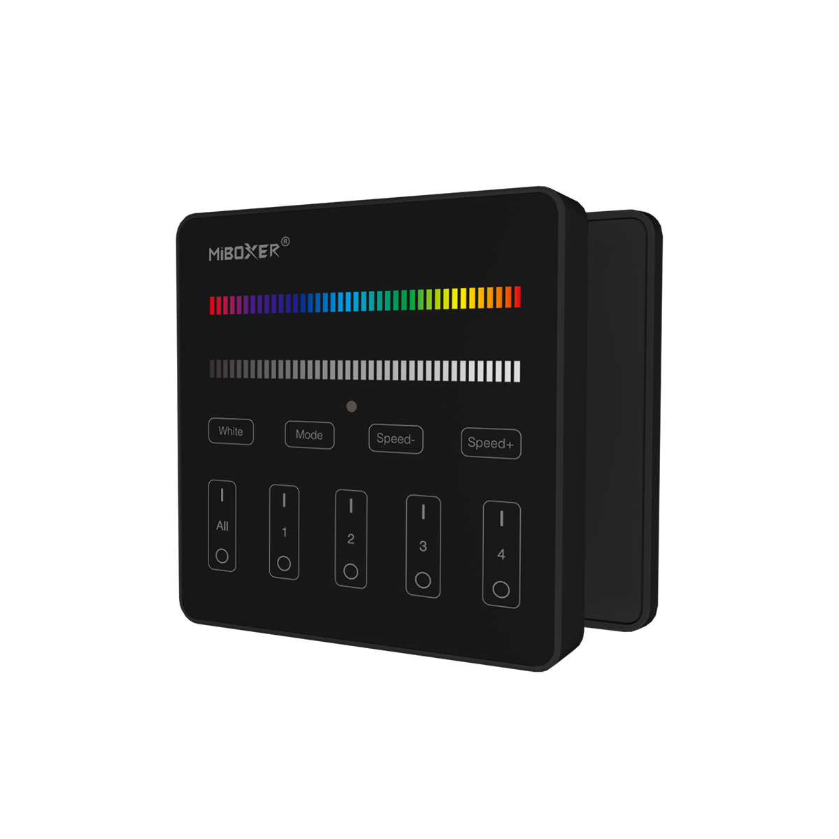 LED Funk Controller Set - 4 Zonen - 3 bis 4 Kanal - RGB+RGBW - Fernbedienung (2,4 GHz) - 1 ZONE = 1 Fernbedienung und 1 Controller