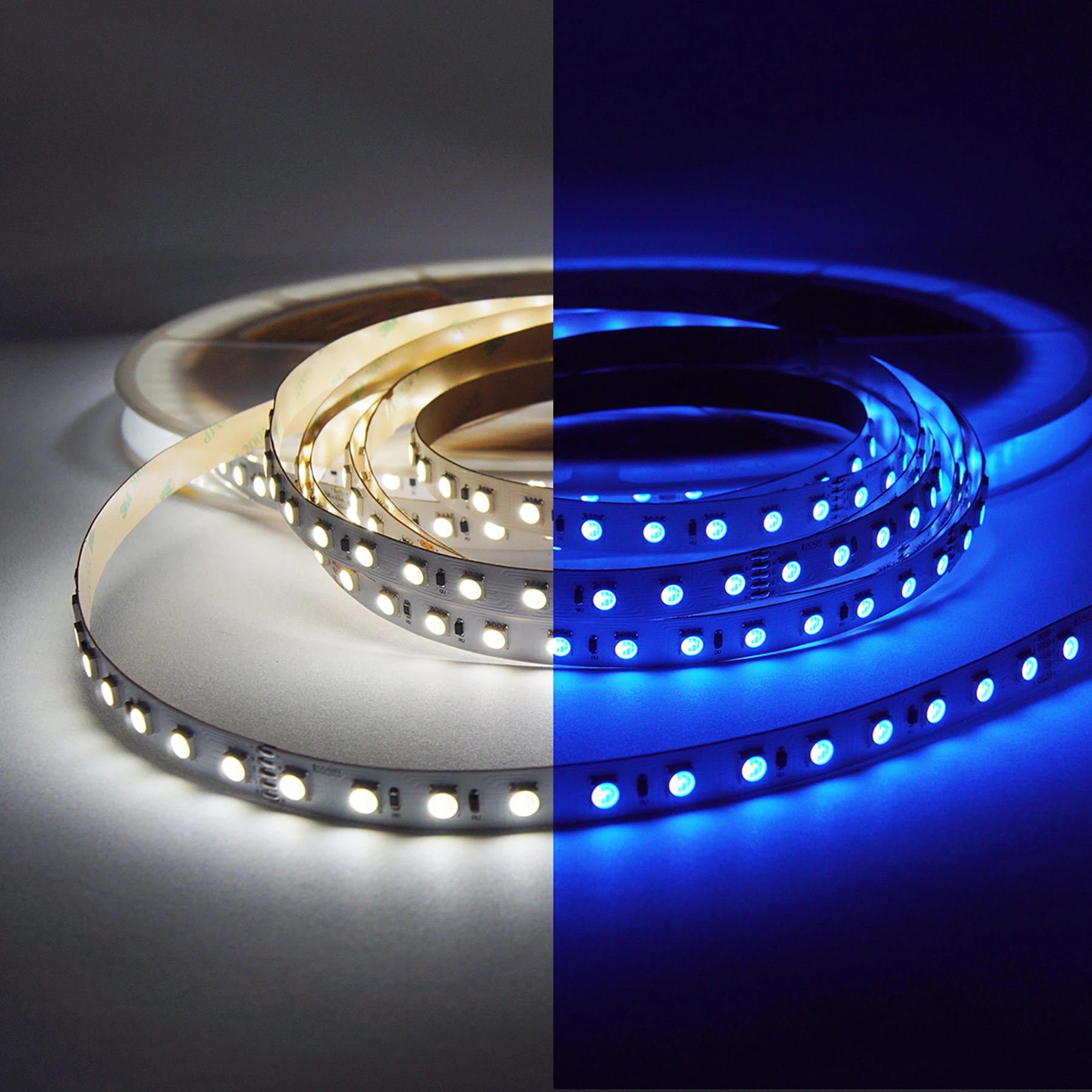 48V LED Streifen - RGBW - 72 LEDs je Meter - alle 16,7cm teilbar - 2383,3cm - 1716 LED Chips - 275 Watt - 8103 Lumen - ohne Steckerbuchsen 5polig