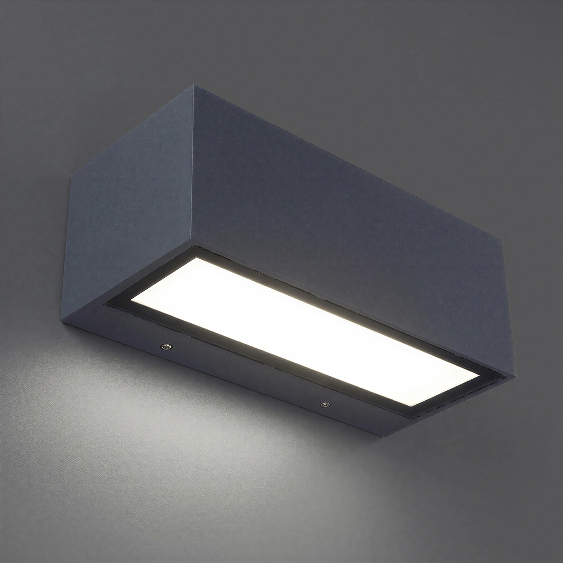 GEMINI - Wandleuchte outdoor in anthrazit - 17 W - Lichtfarbe: RGB und CCT