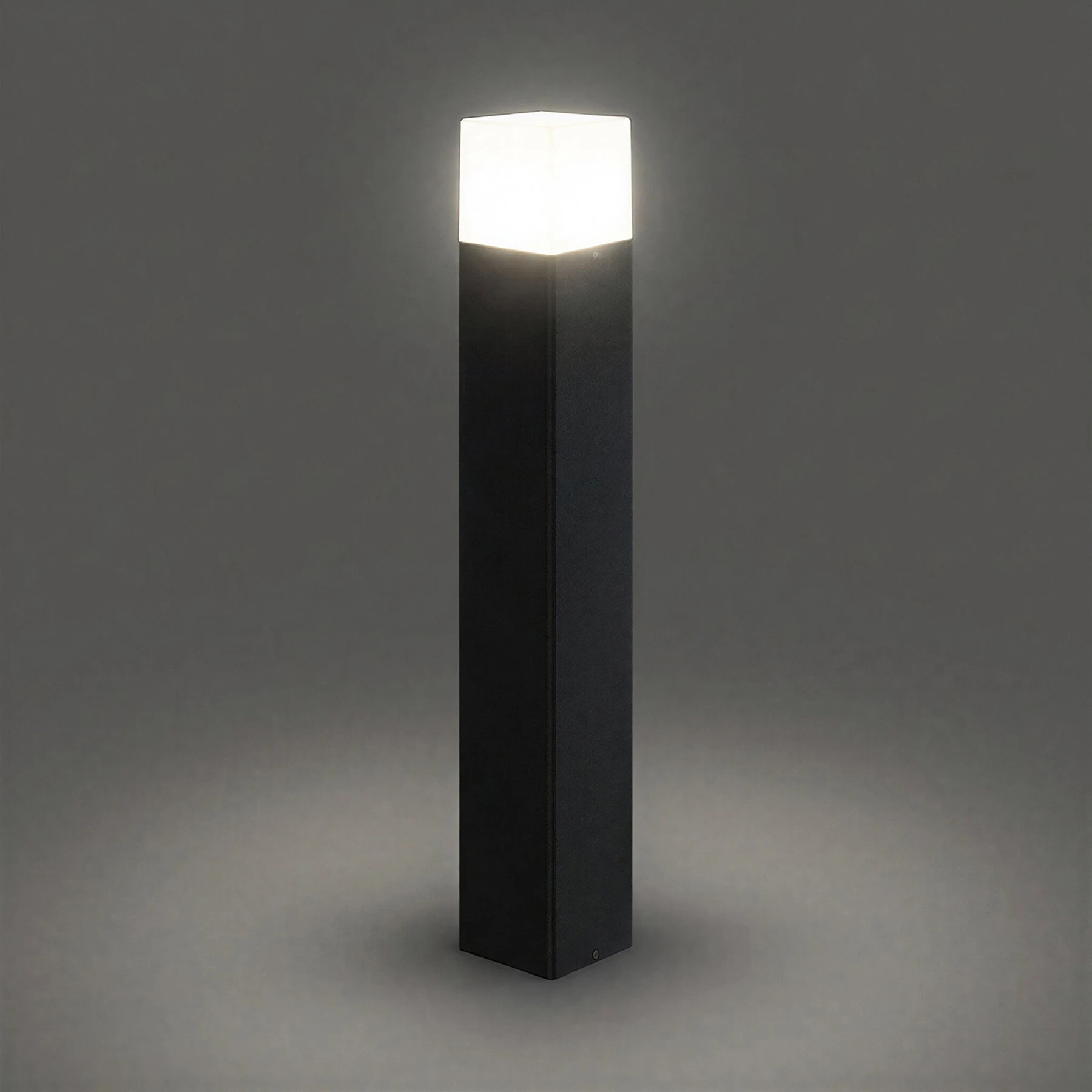 Ideus, LED - Wegeleuchte - Gryf, schwarz, E27, IP44, 15W, Höhe: 500mm