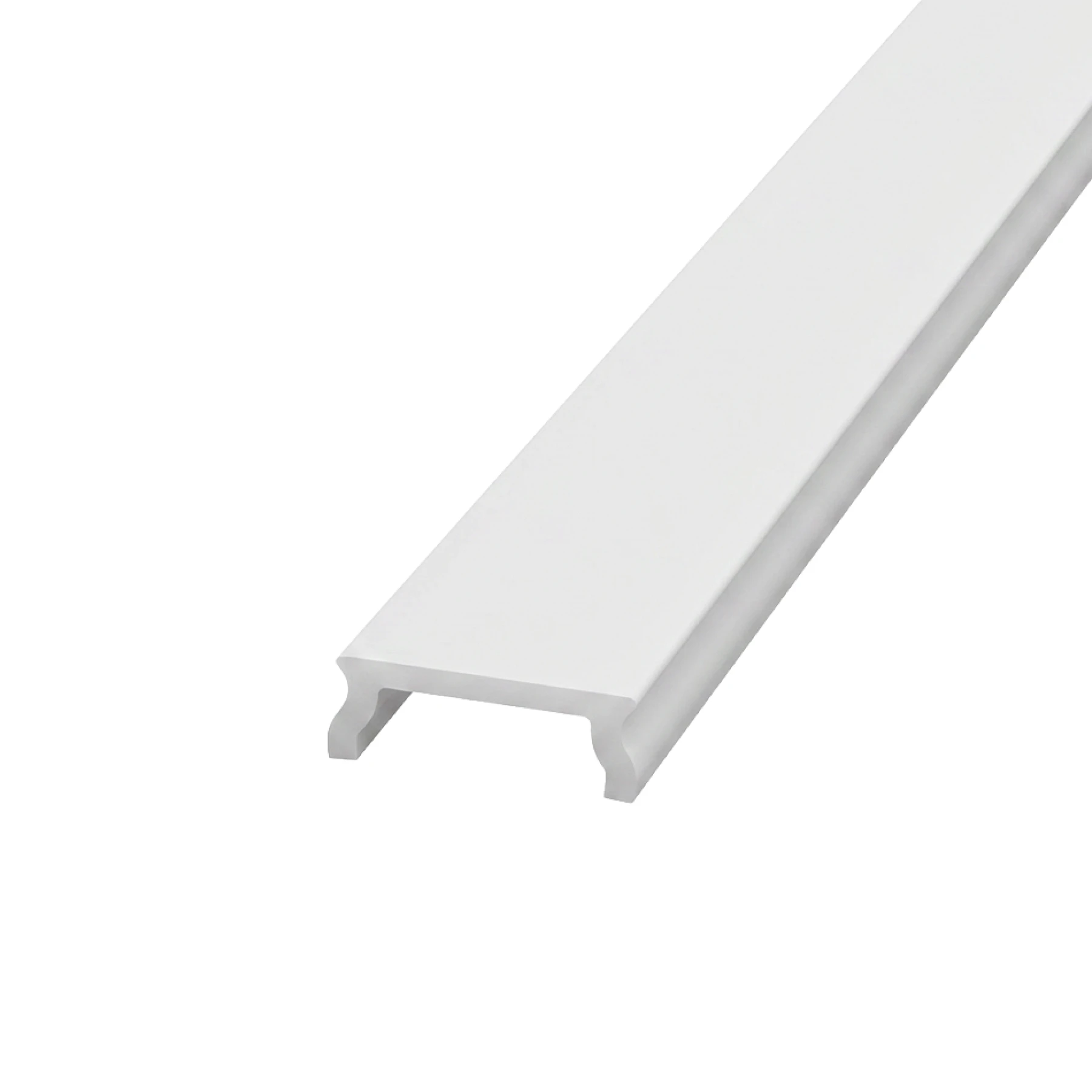 diffuse Abdeckung für LED Einbauprofil - P6-2.5, CC-301-S - 100cm - in Teilstücken (100cm / 200cm)
