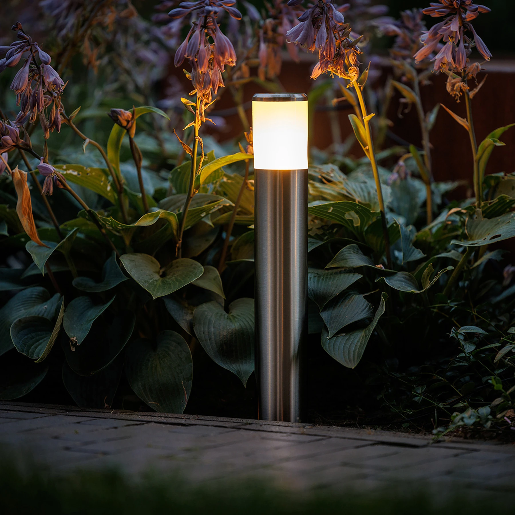 12V Wegeleuchte - 3er Set - 3W - Lichtfarbe: warmweiß - IP44