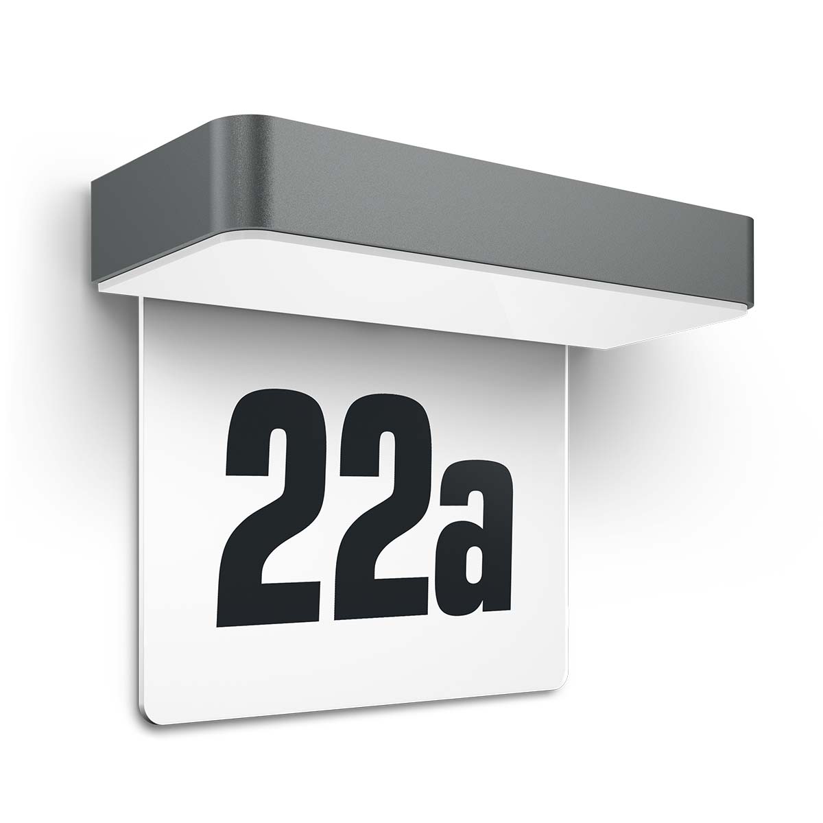 Steinel, Außenleuchte Hausnummer - XSolar SOL-O HN ANT