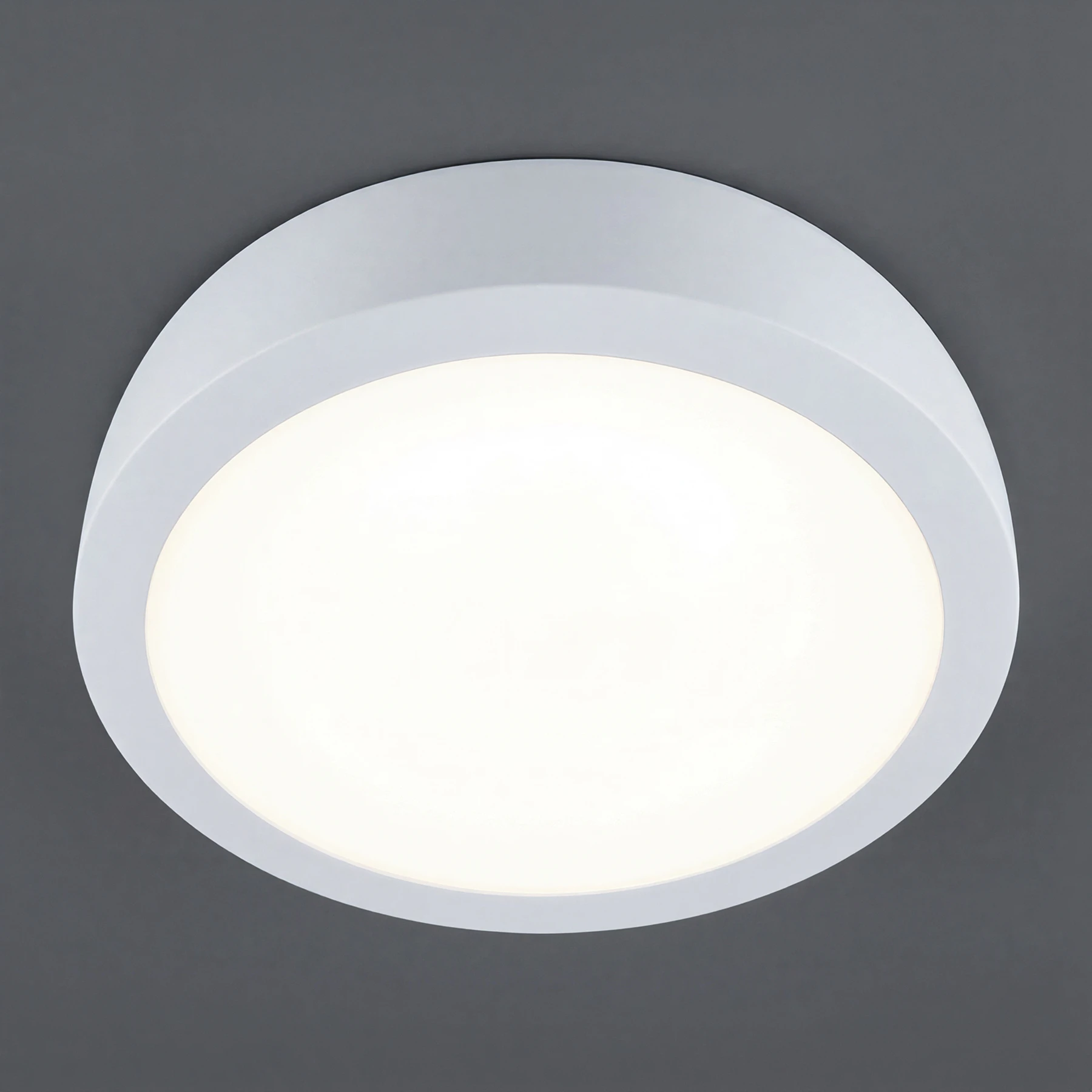 Decken Aufbauleuchte in weiß - Ø30cm - 24 W - Lichtfarbe: neutralweiß