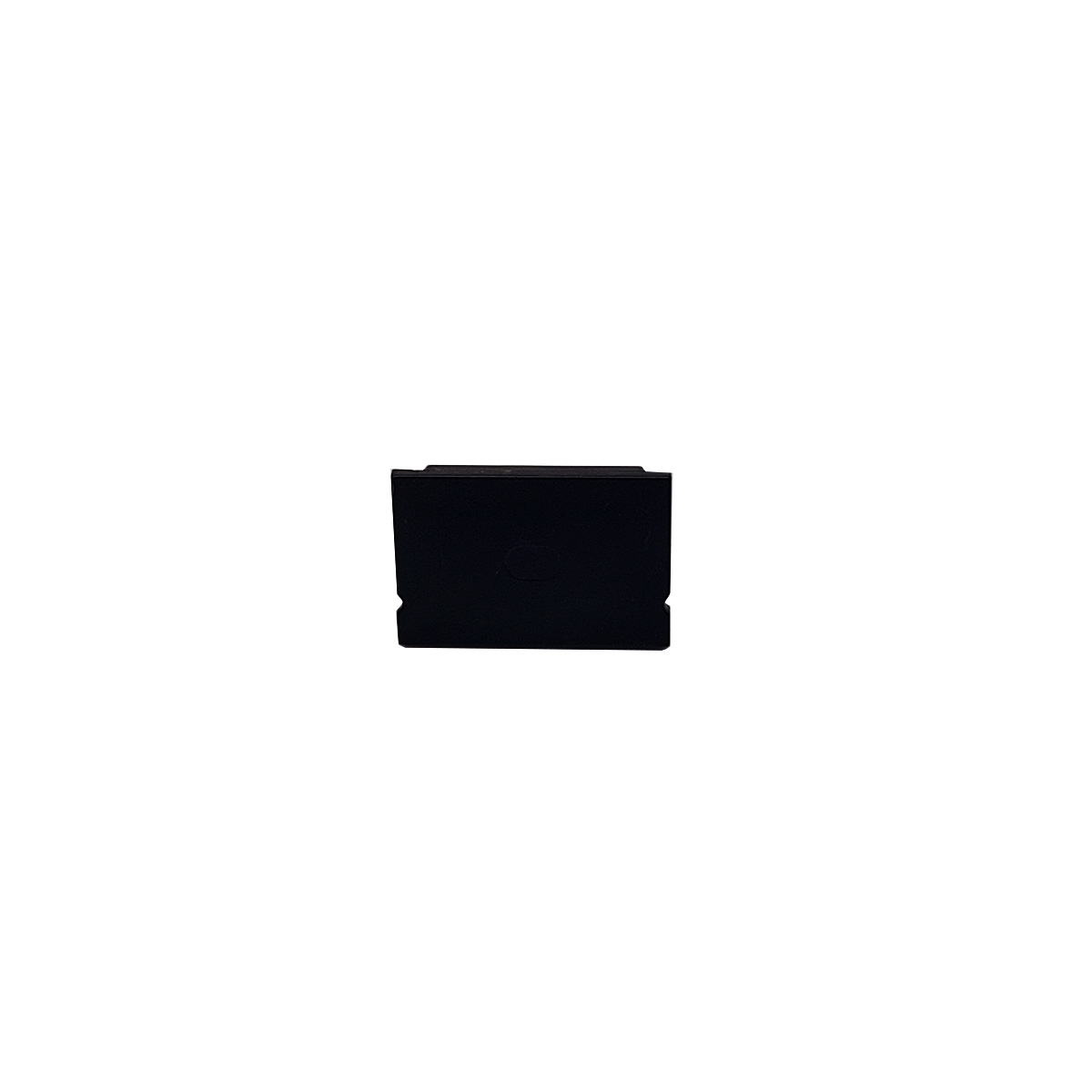 Endkappe für Aluminium LED Profil CC-36-BLK - 1 Stück geschlossen