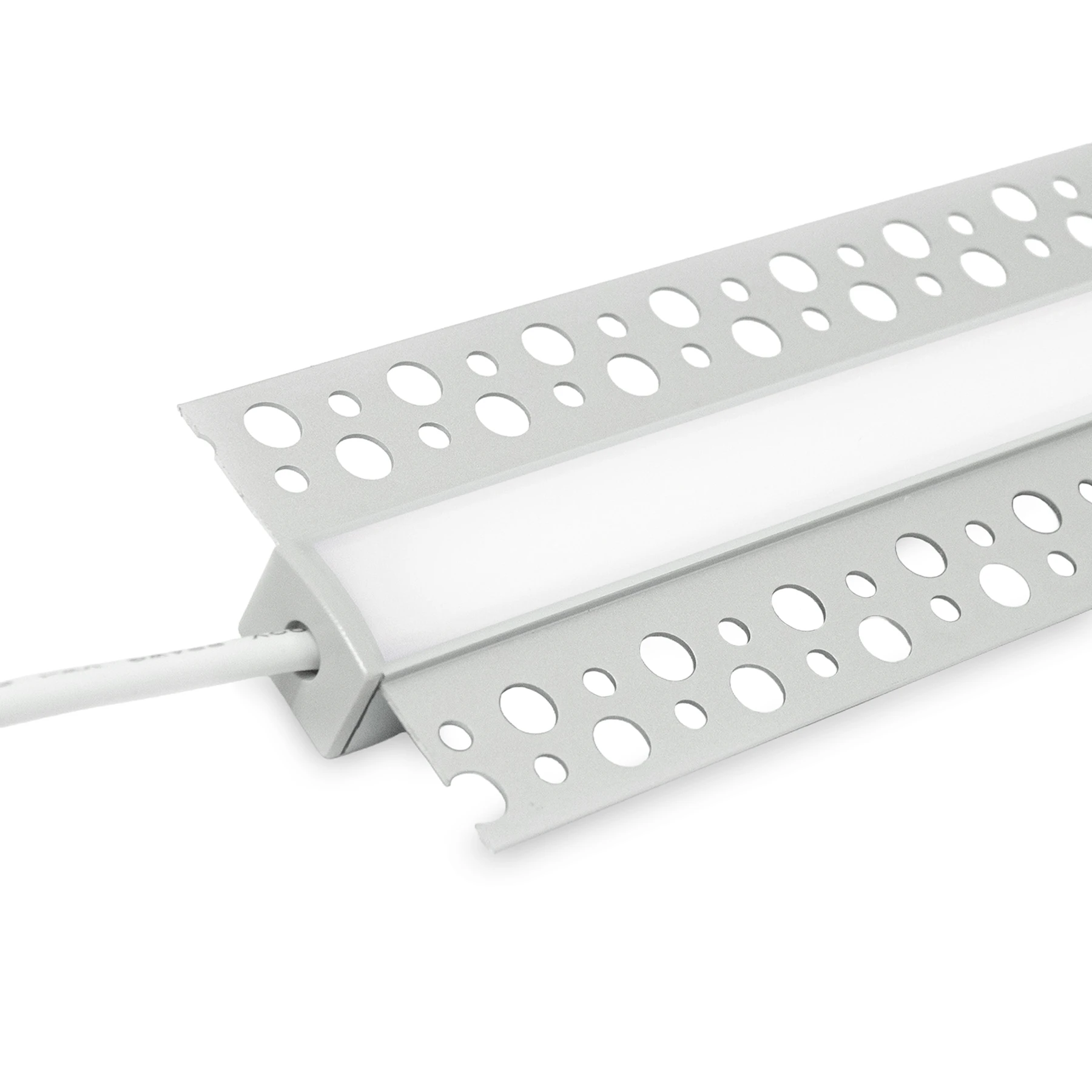 24V Aluminium Trockenbau COB LED Leiste schmal - RGB - diffuse Abdeckung