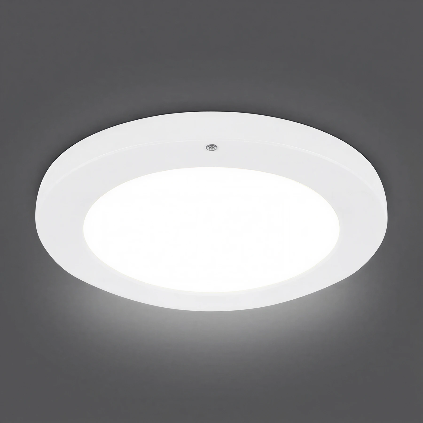 Decken Aufbauleuchte in weiß - Ø30cm - 24 W - Lichtfarbe: weiß einstellbar