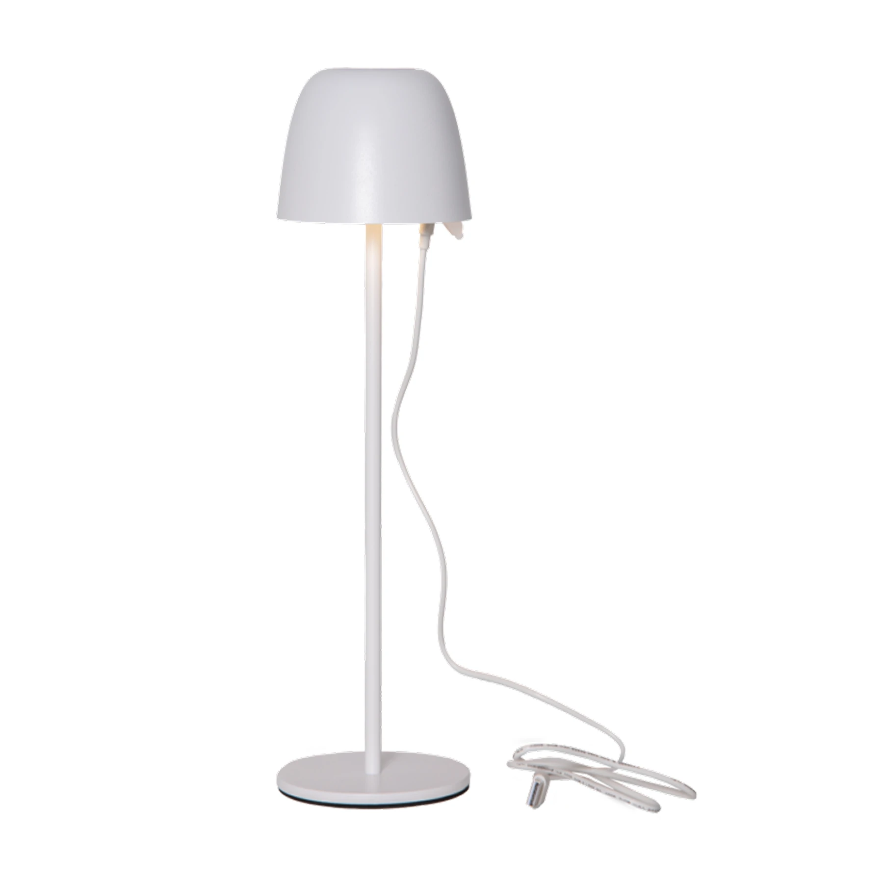 Ronda - Akku Tischleuchte outdoor in weiß - Lichtfarbe: warmweiß