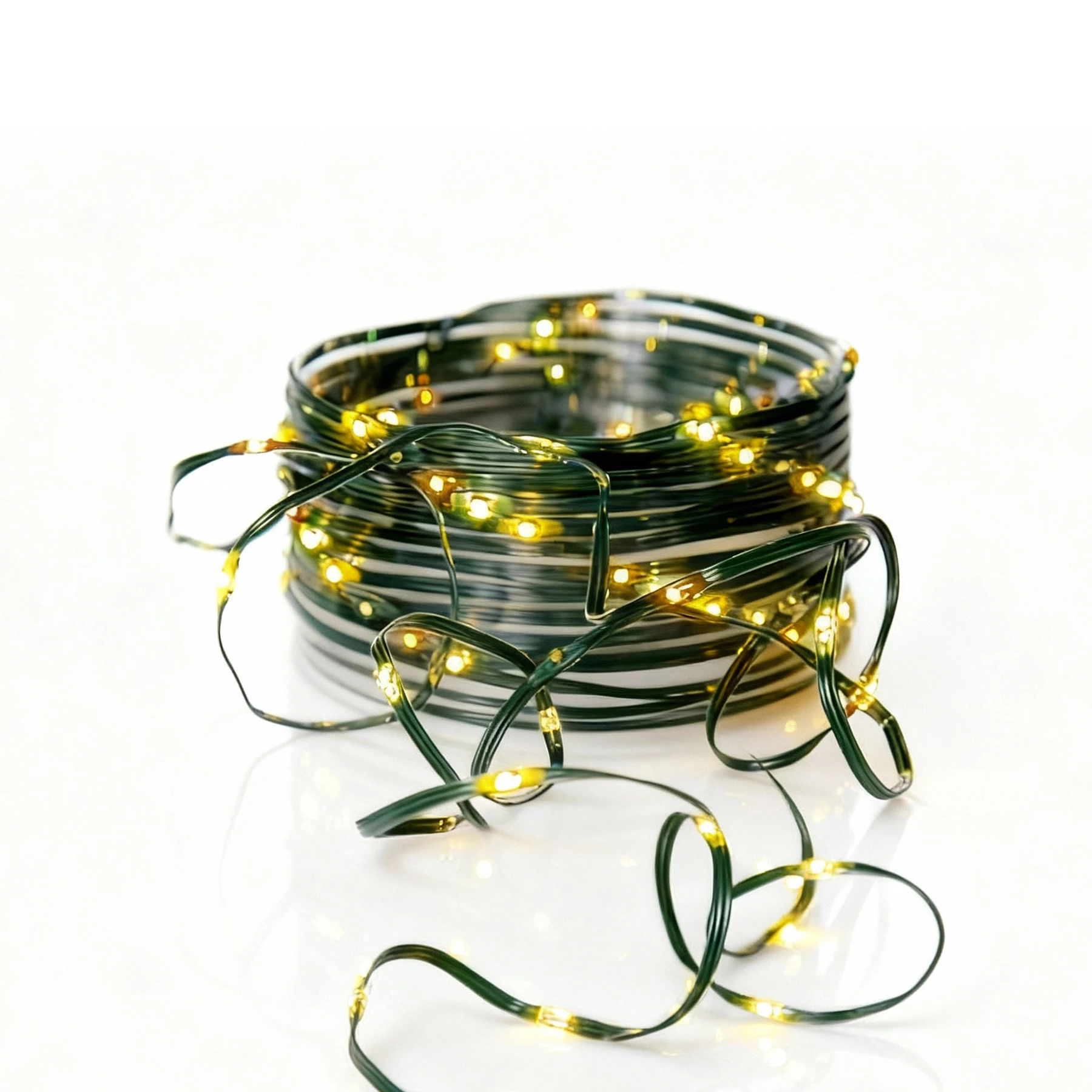 Dew Drop Micro - Lichterkette für außen - 36 m - 480 LEDs - Netzbetrieb - Warmweiß