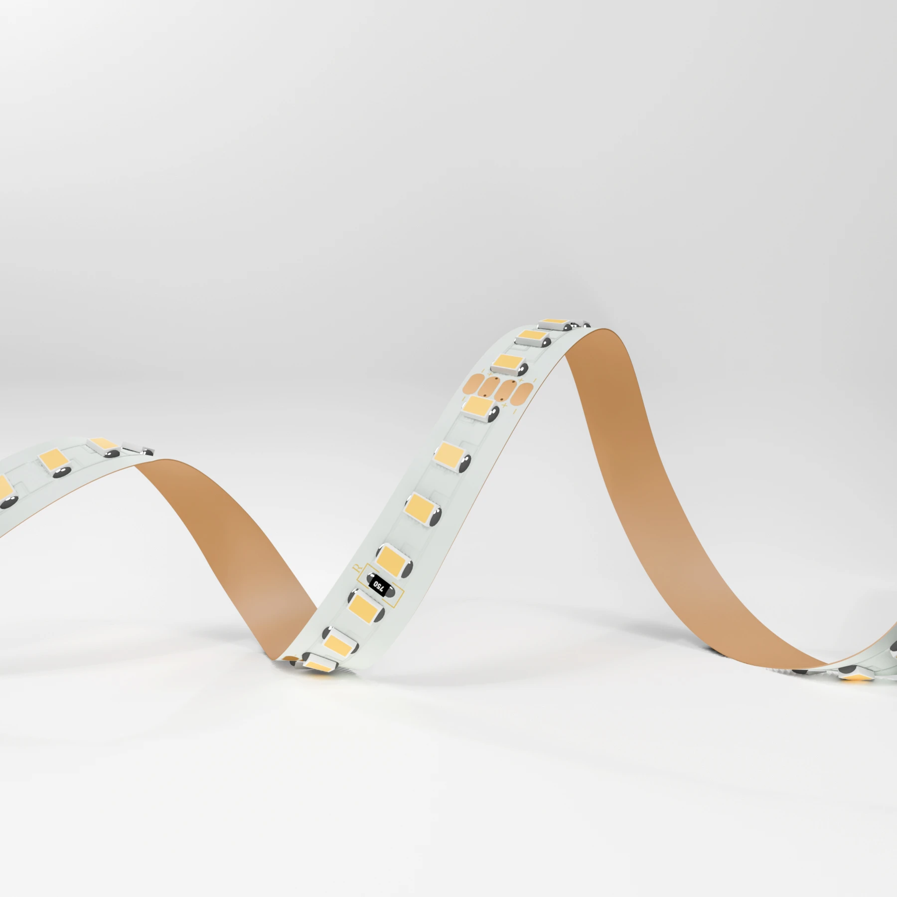 24V LED Streifen - warmweiß - 140 LEDs je Meter - alle 5cm teilbar - kein Anschlußkabel zum Netzteil - ohne Steckerbuchsen 4polig - 5cm - 7 LEDs - 1 Watt - 84 Lumen