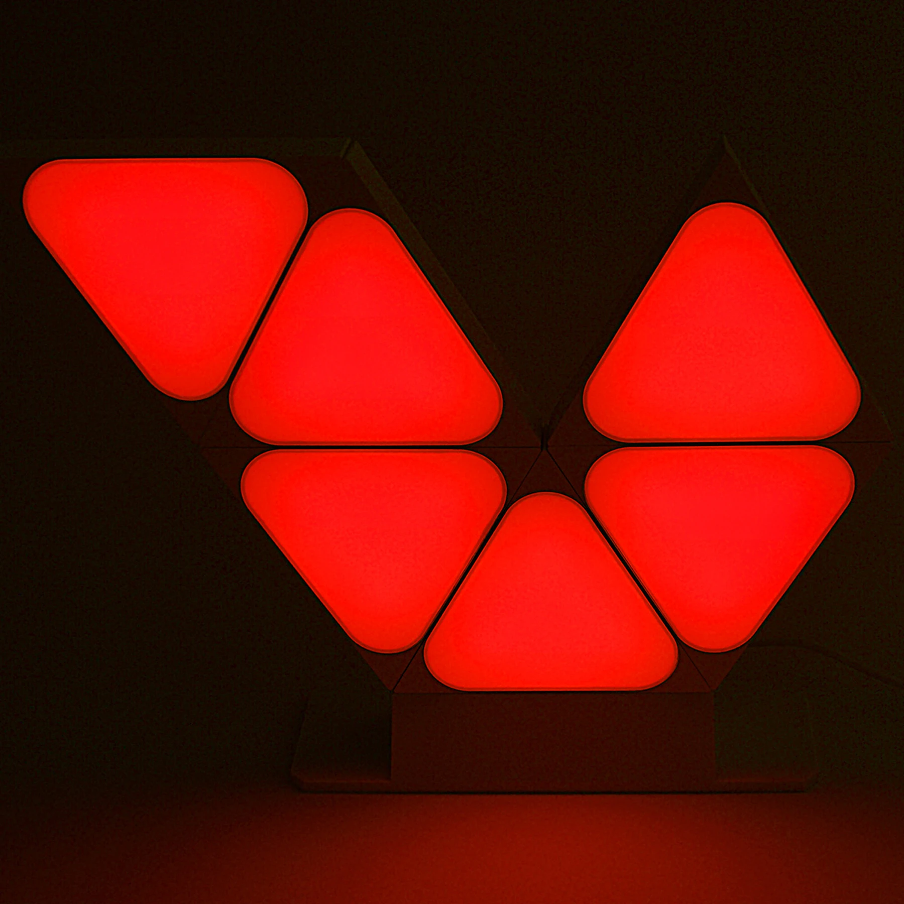 LED Light Panel Set - 6er Set - Tuya App - Sprachsteuerung über Alexa und Google Home