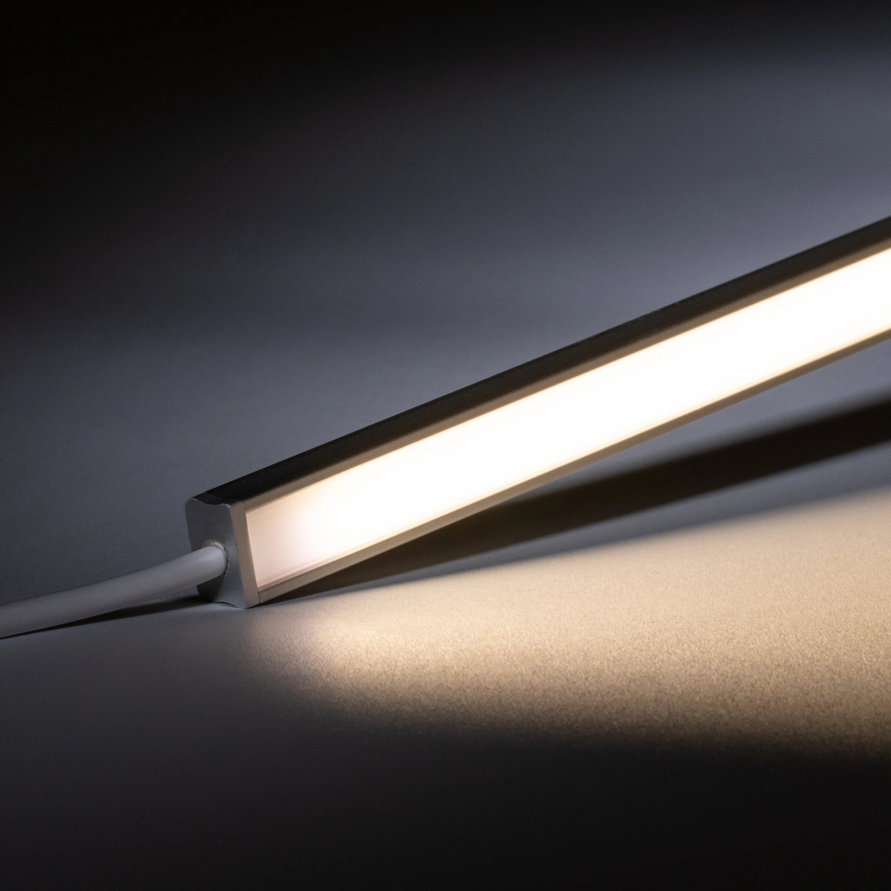 24V mini Aluminium LED Leiste – neutralweiß – diffuse Abdeckung