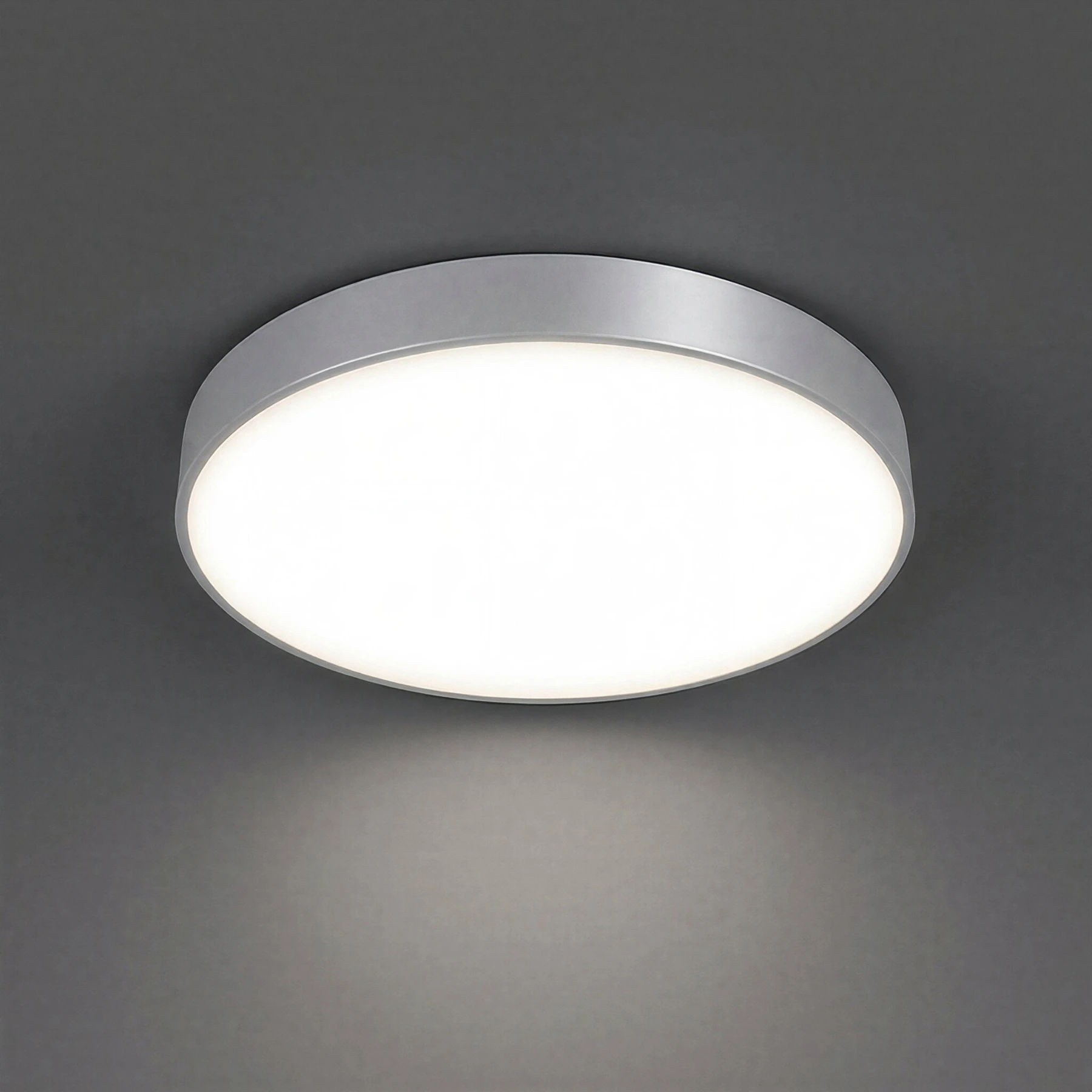 Decken Aufbauleuchte in weiß - Ø50cm - 48 W - Lichtfarbe: neutralweiß