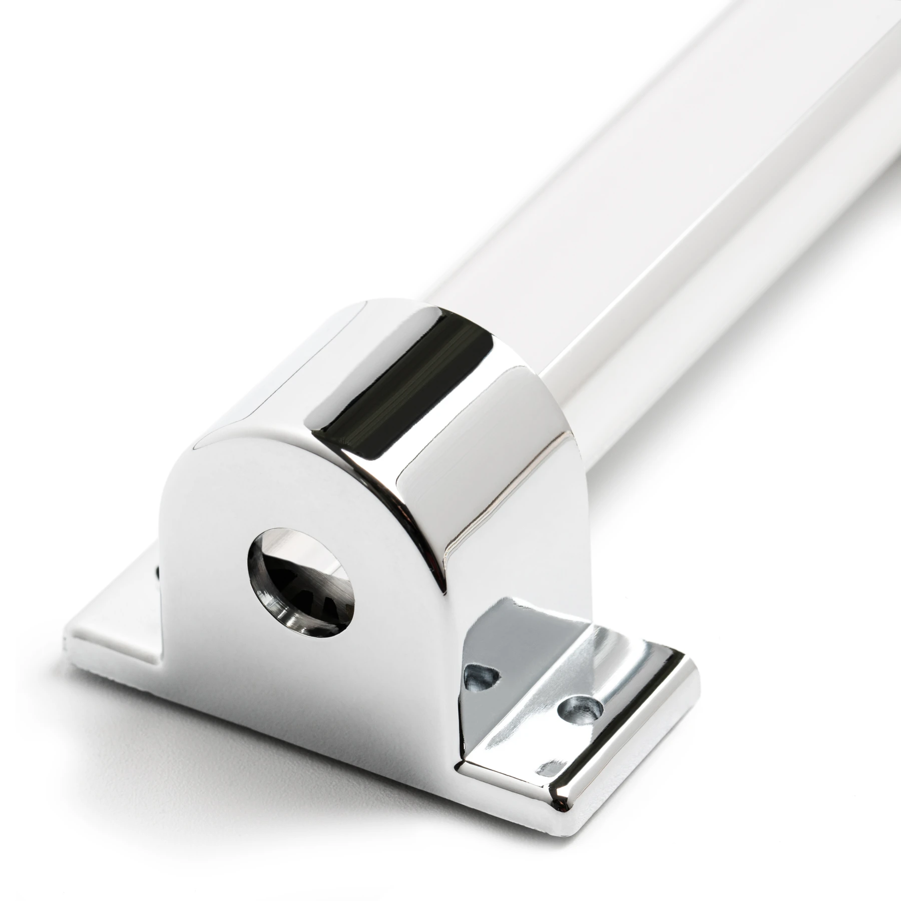 Aluminium LED Rund Profil, select, diffuse Abdeckung, 1,6cm x 1,38cm 100cm Länge