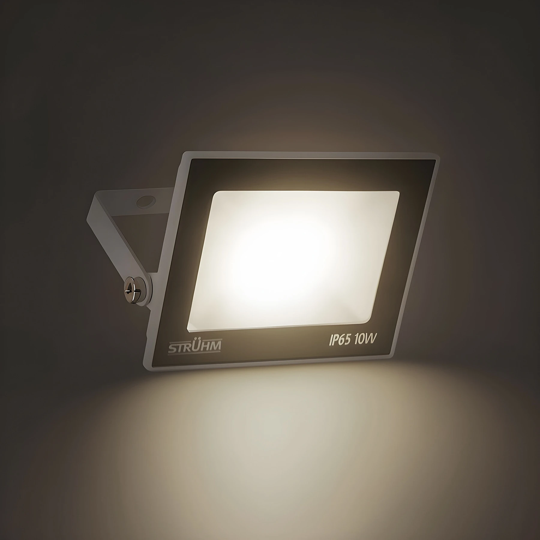 LED Strahler  - 11,1 x 8 x 2,4 cm - 10 W - Lichtfarbe: Neutralweiß