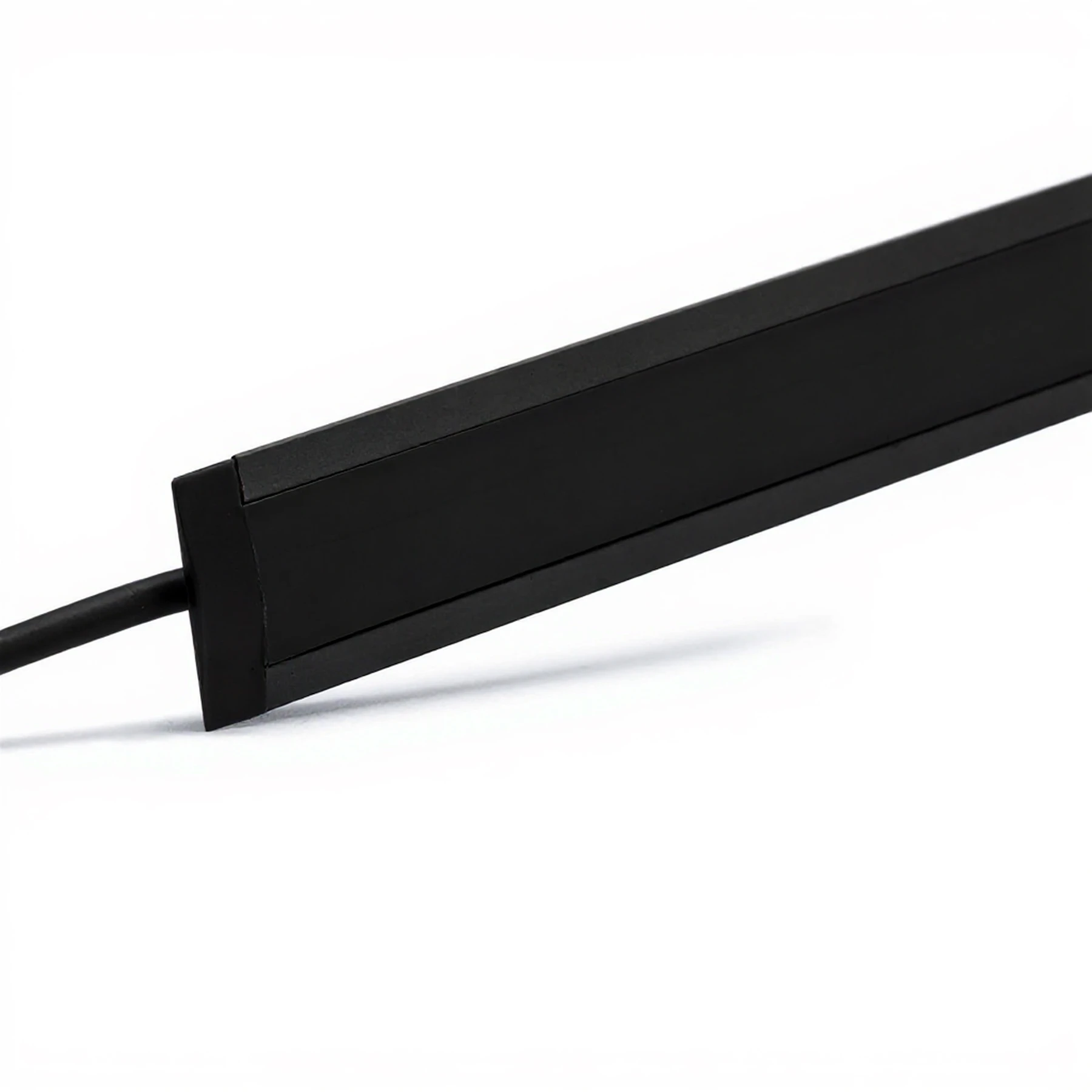 24V Black Line Einbau LED Leiste - schmal - COB - Farbtemperatur einstellbar - schwarze Abdeckung