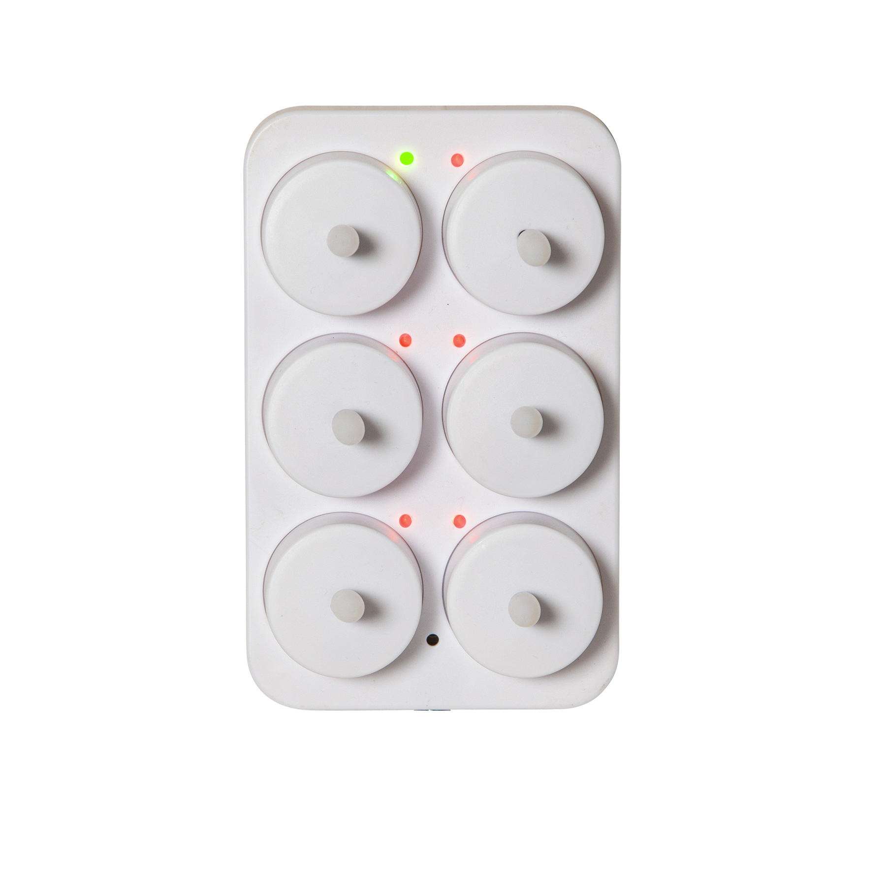 Flamme - Kerzen Set für innen - Weiß - Höhe: 5 cm - Akkubetrieb - sanft flackernd