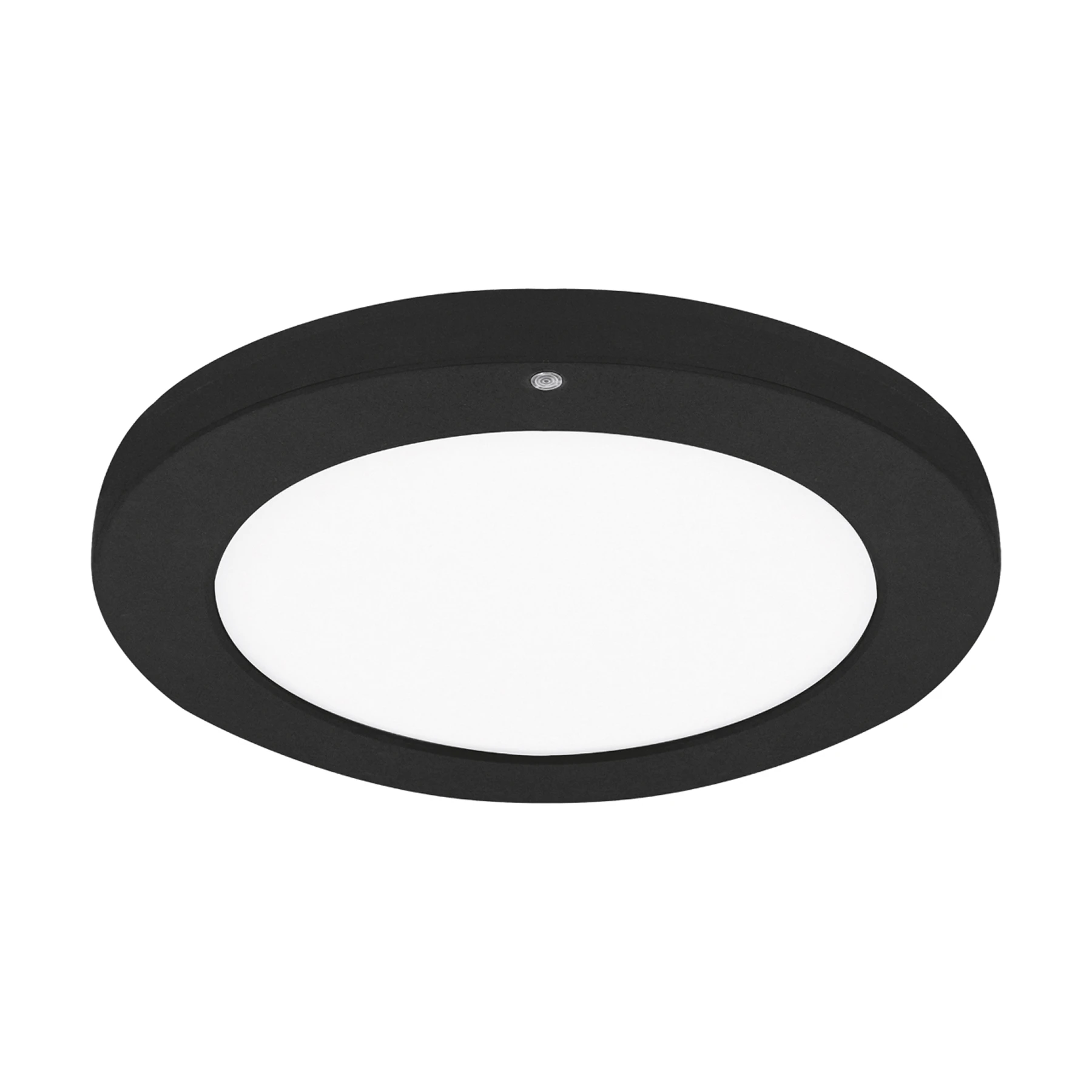 Decken Aufbauleuchte in schwarz - Ø30cm - 24 W - Lichtfarbe: weiß einstellbar