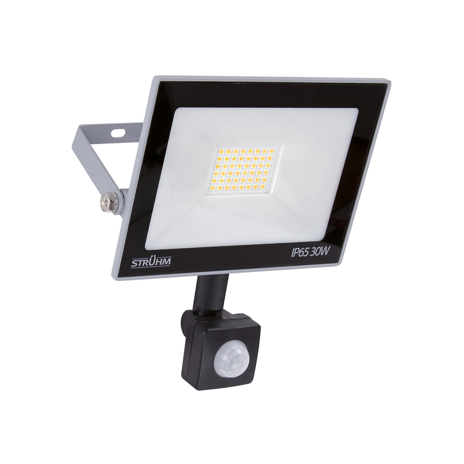 LED Strahler mit Bewegungsmelder - 17,7 x 18,5 x 5,4 cm - 30 W - Lichtfarbe: Neutralweiß