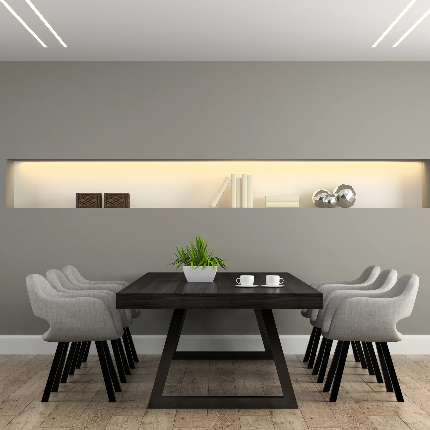 transparente Abdeckung für LED Aufputzprofil - ideal, CC-42 - 100cm Länge