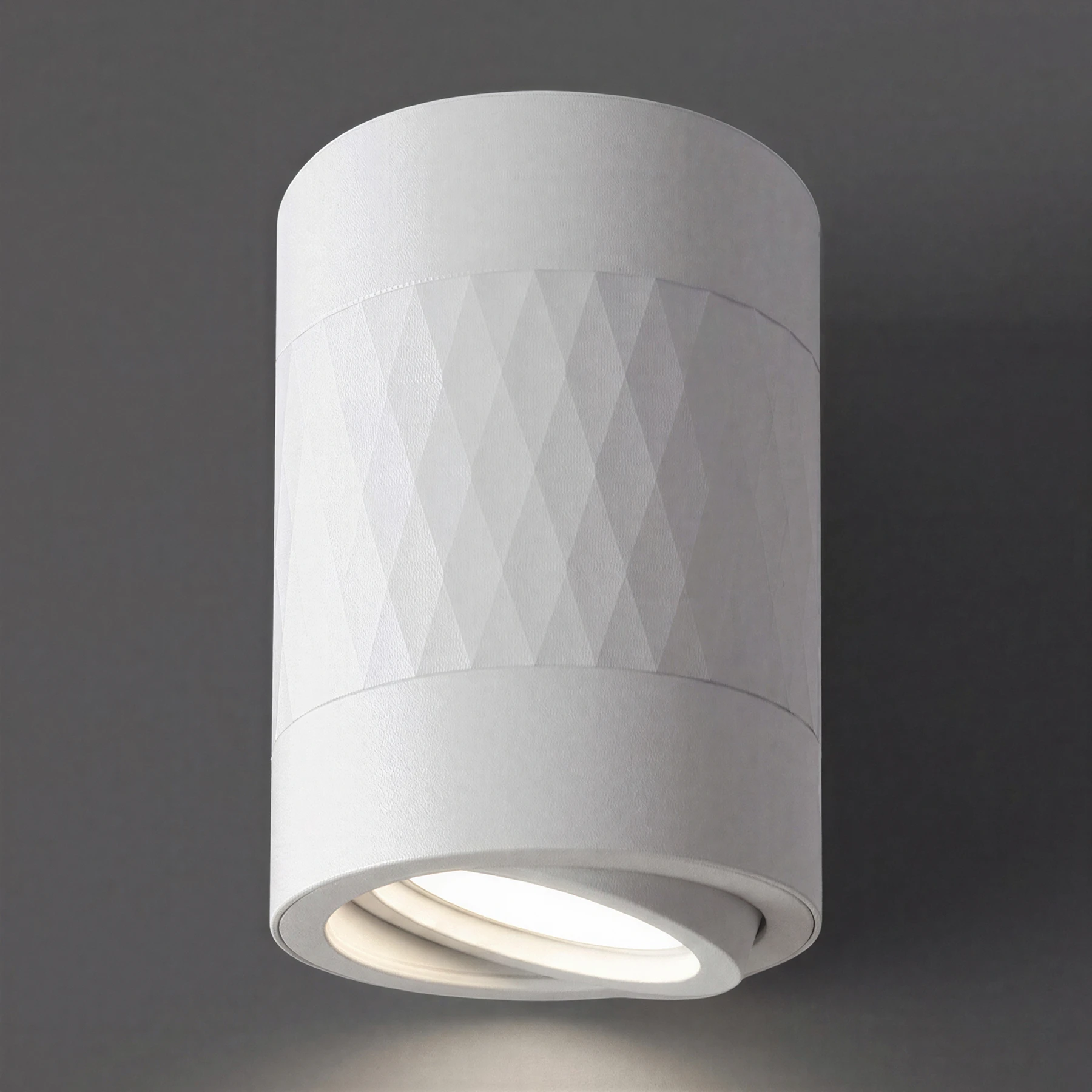 PIANO DWL - Aufbau Deckenspot in weiß - Lichtfarbe: individuell wählbar