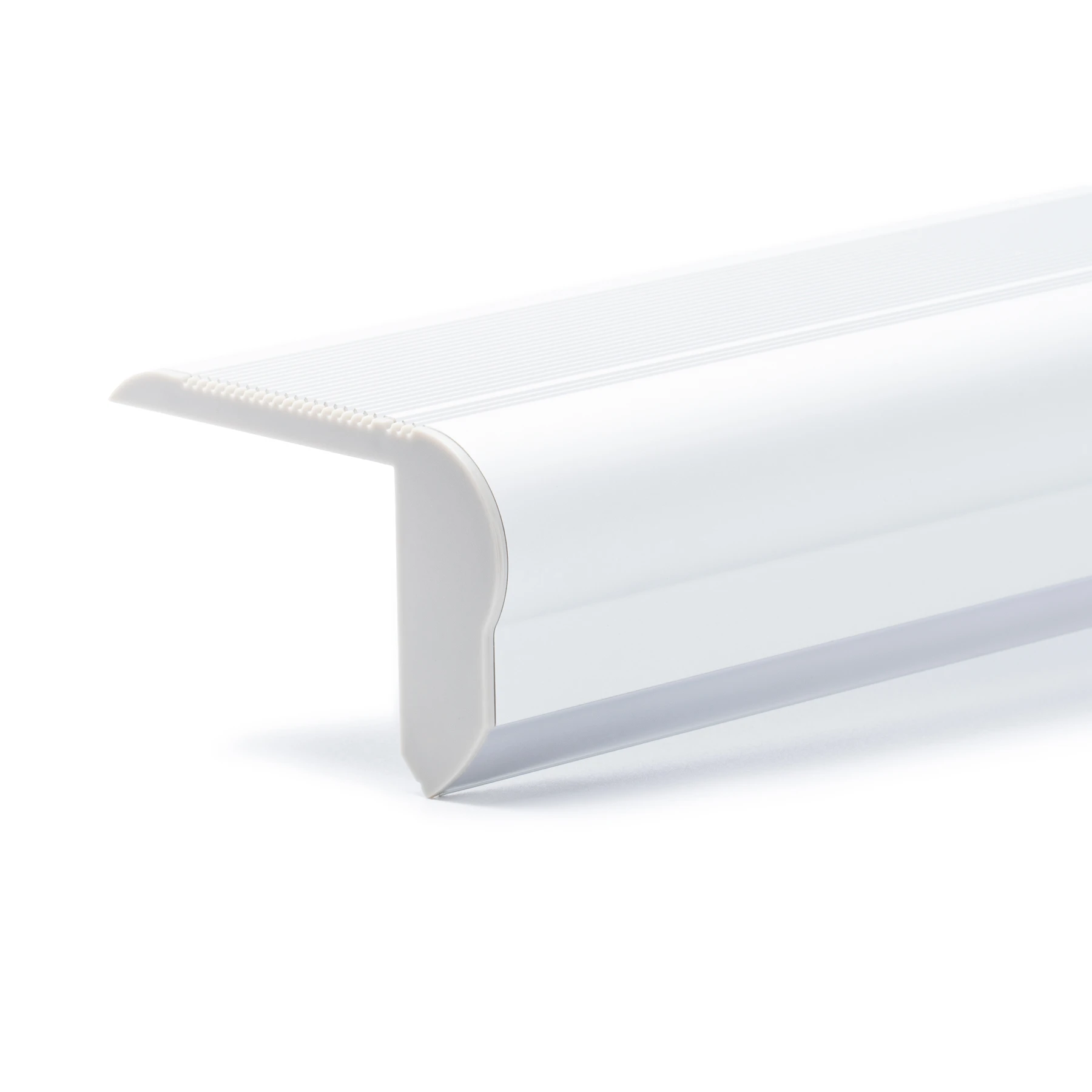 24V Aluminium Treppenstufen LED Leiste - warmweiß - diffuse Abdeckung