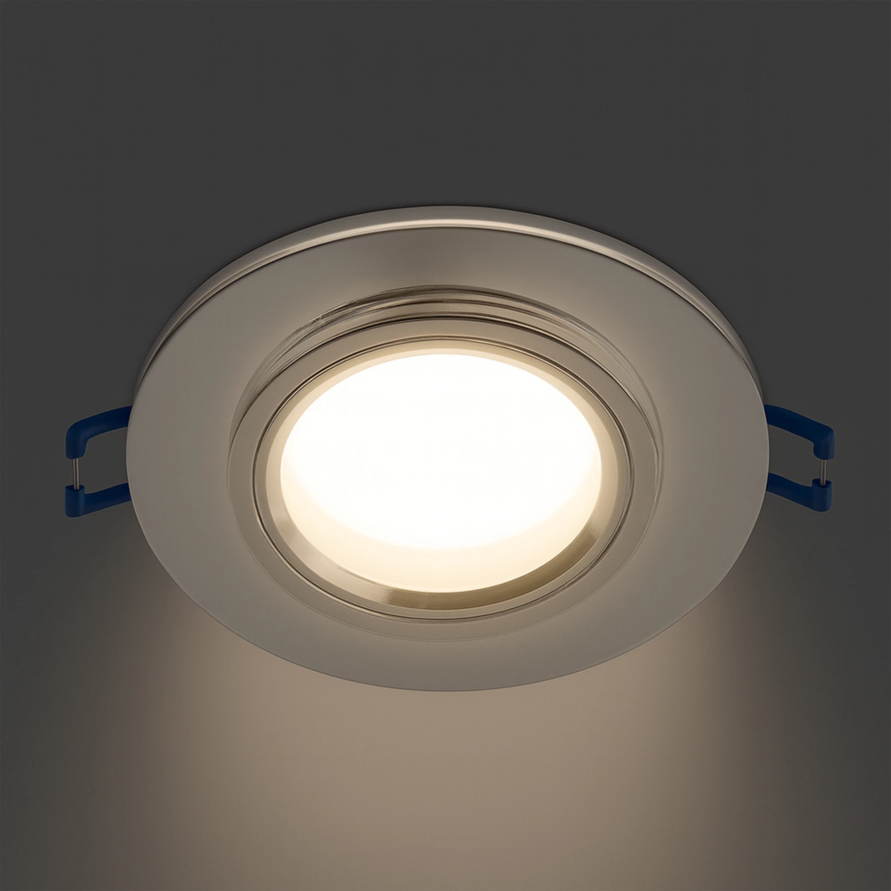 SELENA C - Einbau Deckenspot in chrom/klar - Lichtfarbe: individuell wählbar